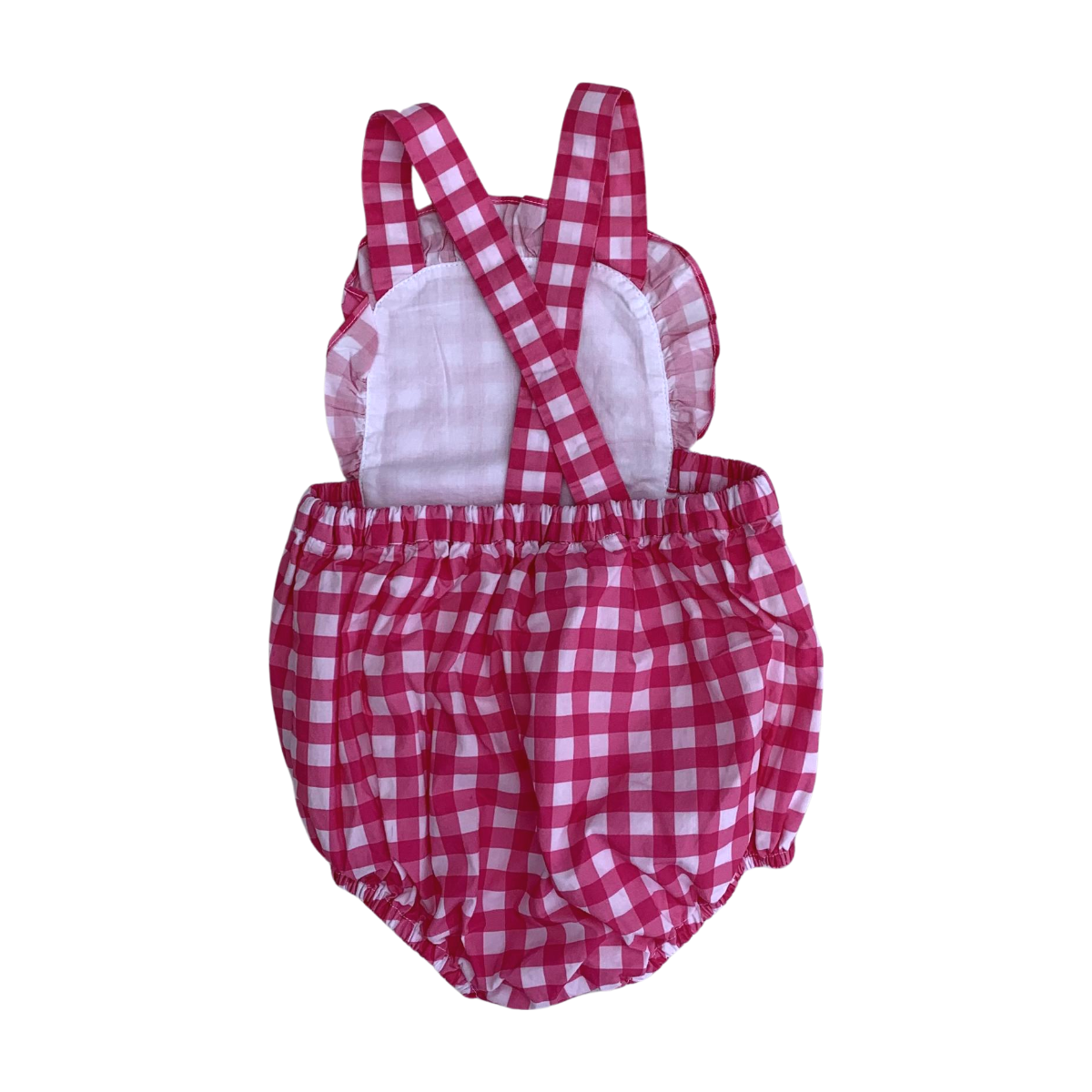 JACADI - COMBISHORT - ROSE, BLANC - 12 MOIS