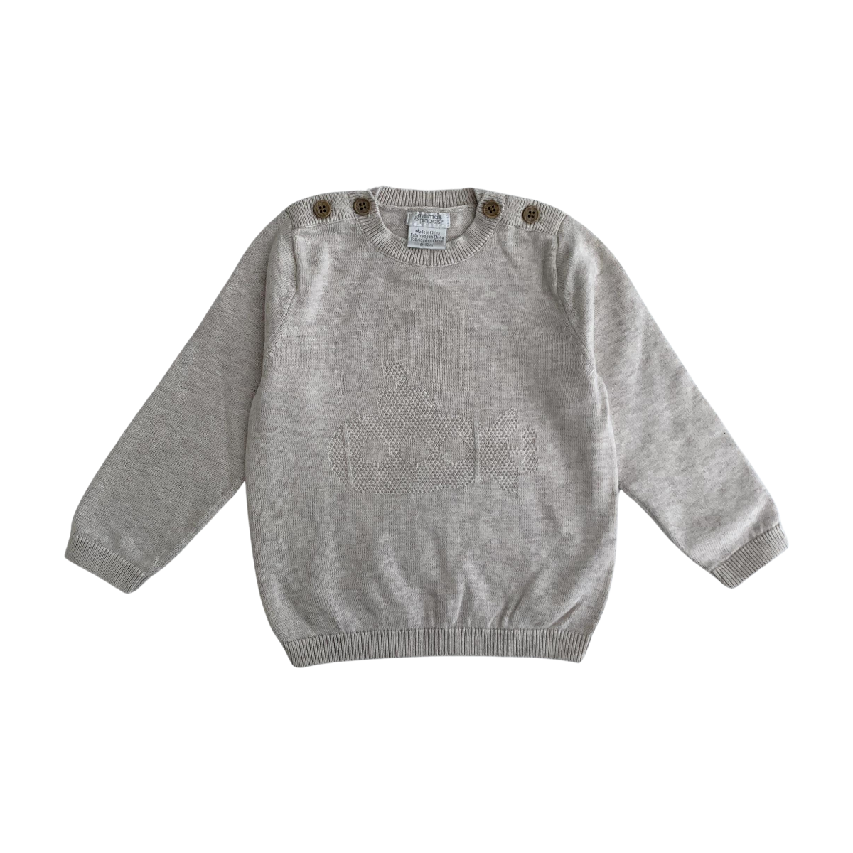 MAMAS & PAPAS - PULL - BEIGE - 9 MOIS