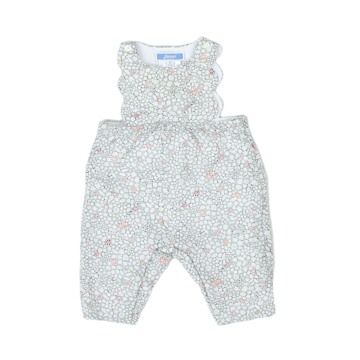 JACADI - SALOPETTE - GRIS - 1 MOIS