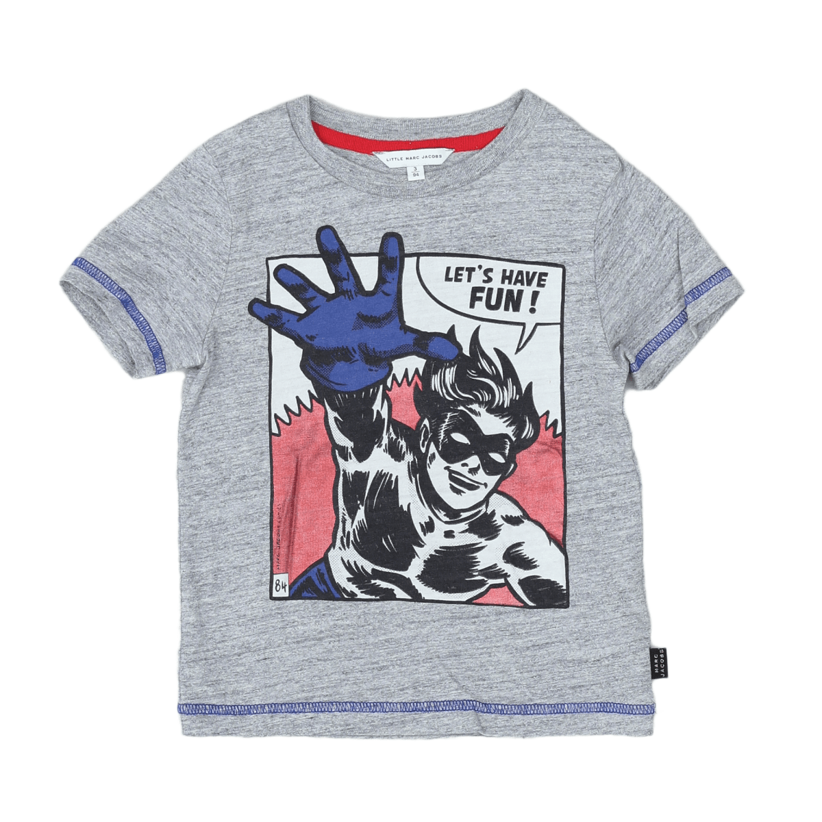 LITTLE MARC JACOBS - T-SHIRT - GRIS - 3 ANS
