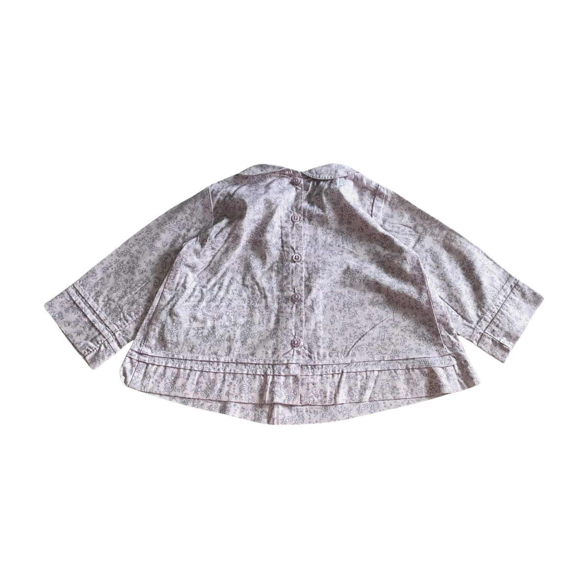 JACADI - BLOUSE - ROSE - 6 MOIS