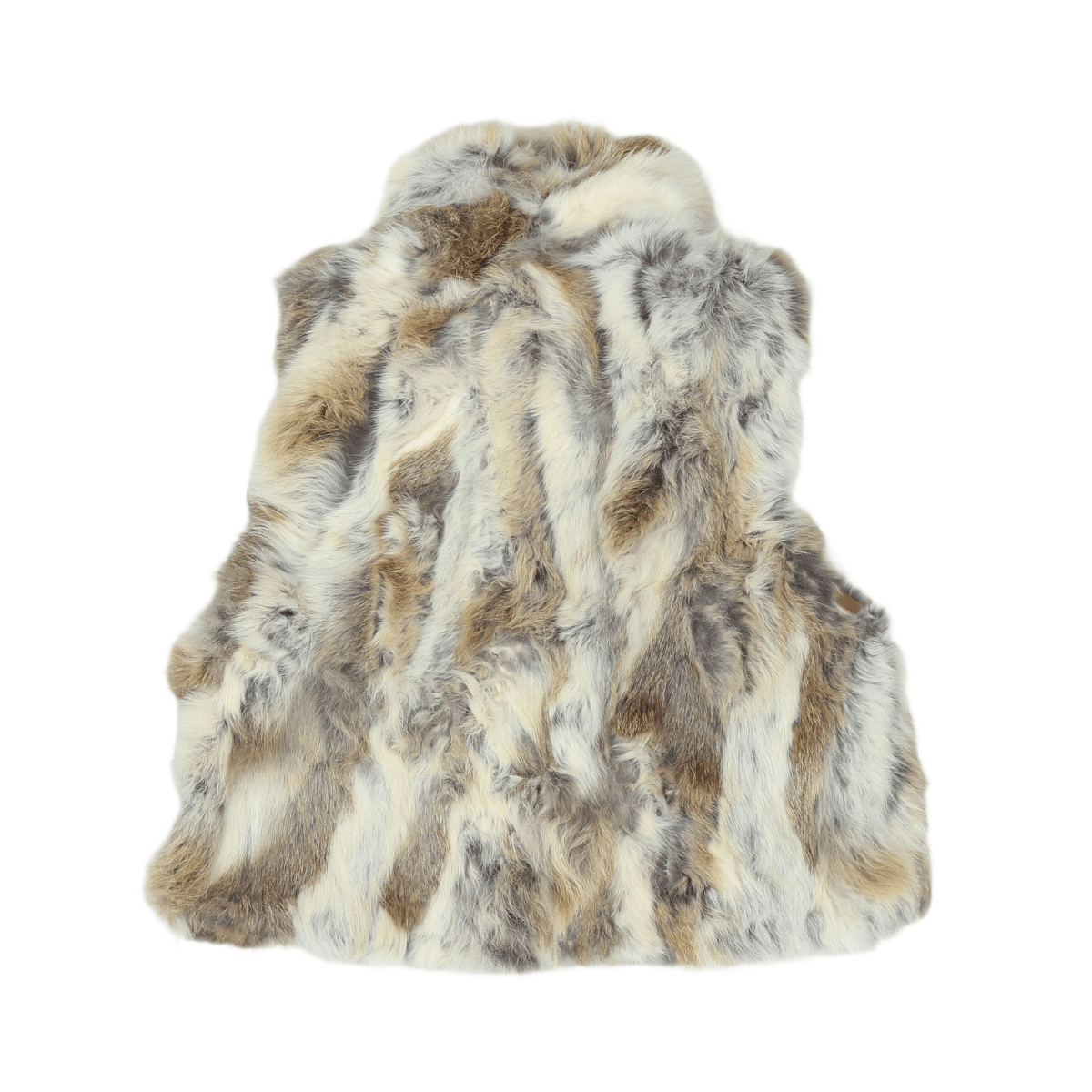 PM LOVING - BLOUSON SANS MANCHE - BEIGE - 4 ANS