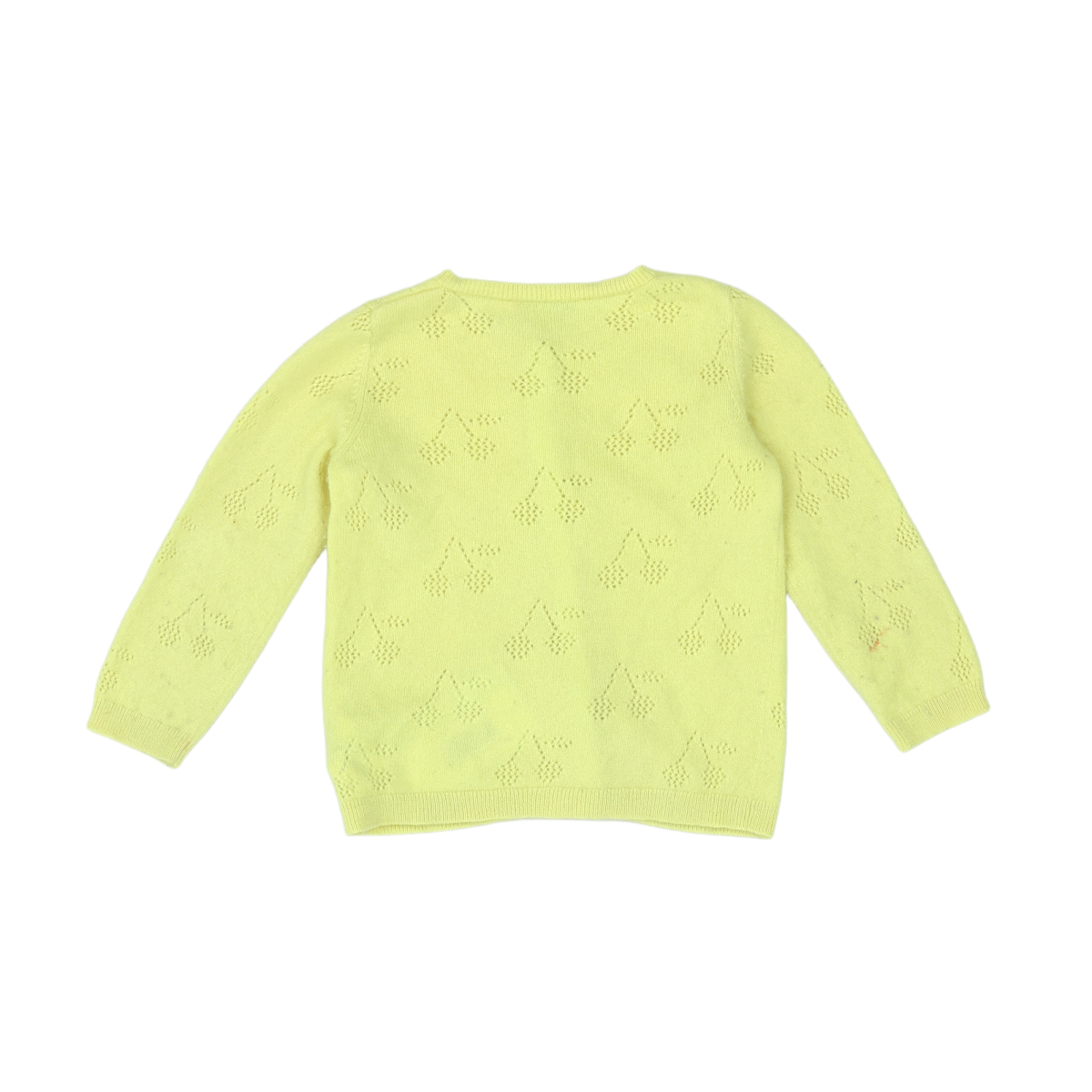 BONPOINT - CARDIGAN - JAUNE - 3 ANS