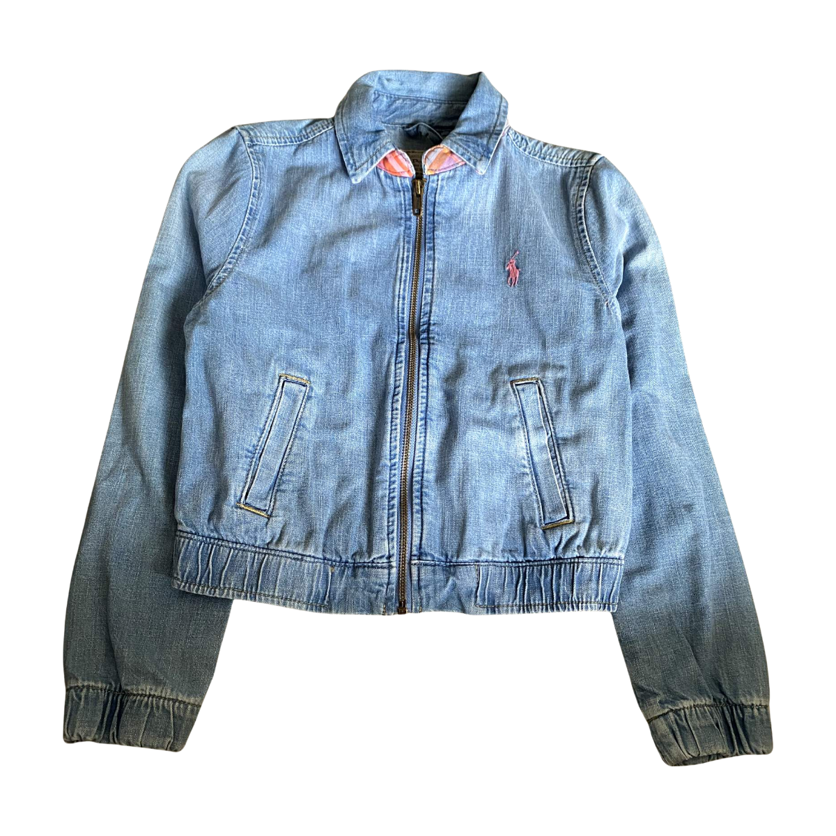 RALPH LAUREN - VESTE - BLEU, ROSE - 8 ANS