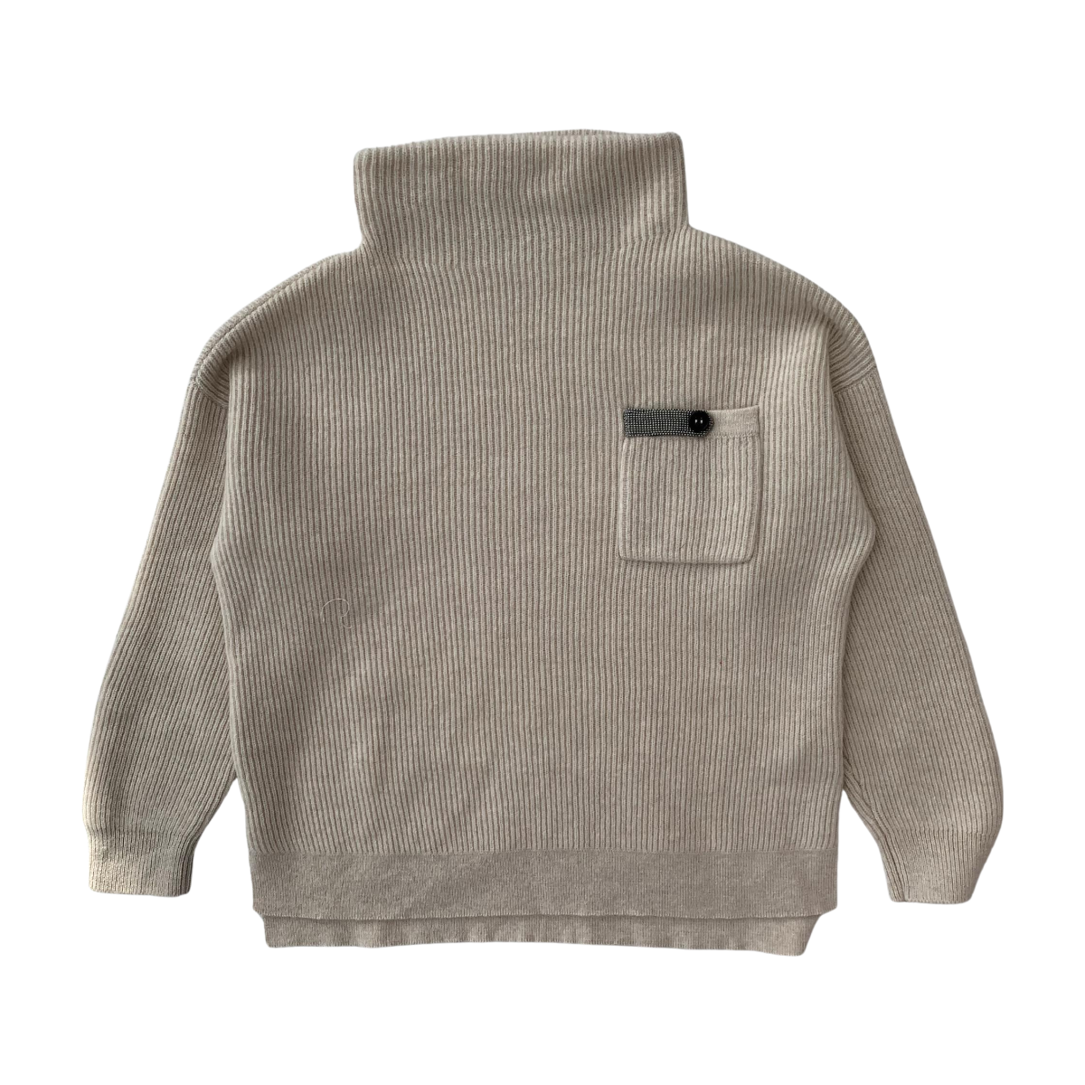 BRUNELLO CUCINELLI - PULL - BEIGE - 6 ANS