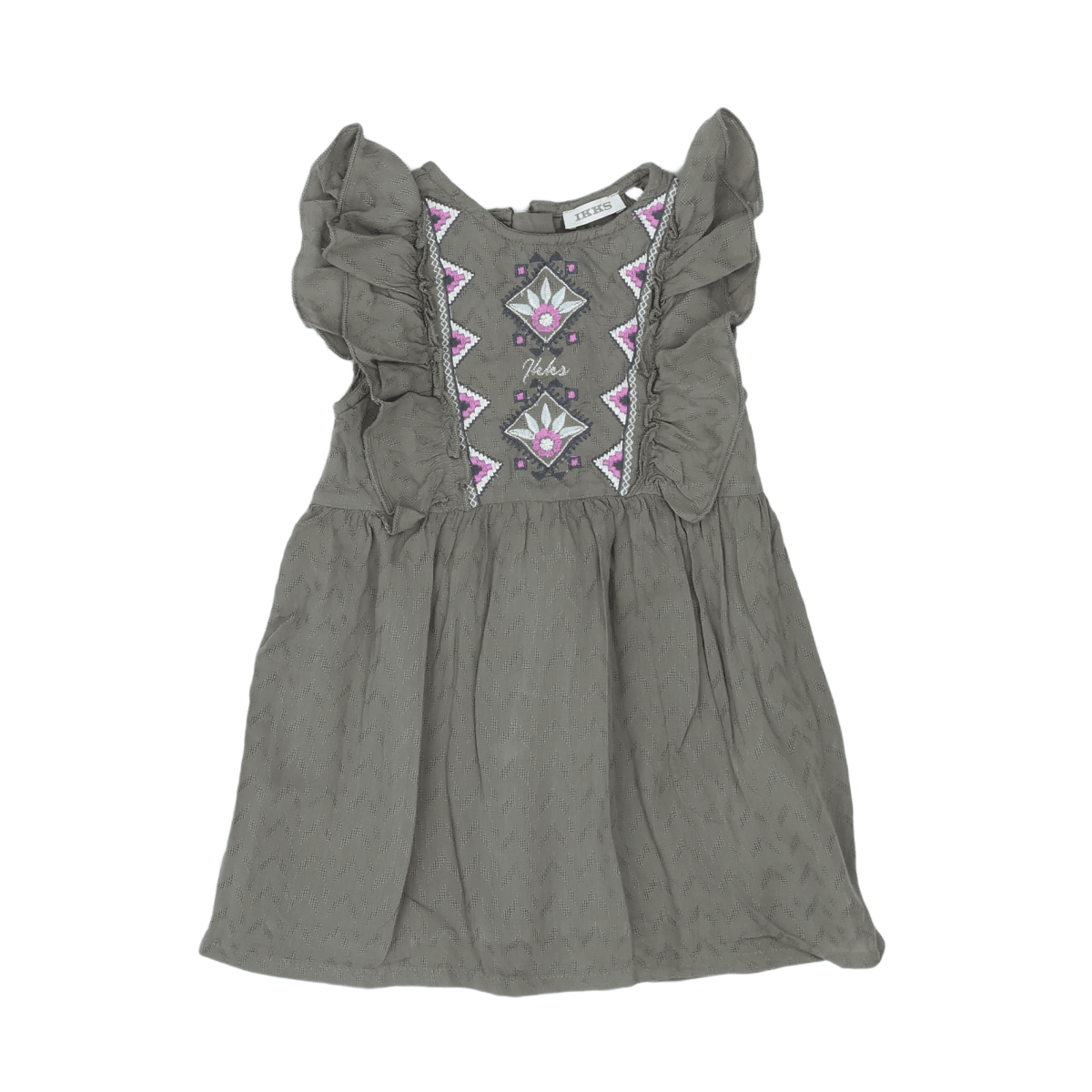 IKKS - ROBE - VERT - 24 MOIS