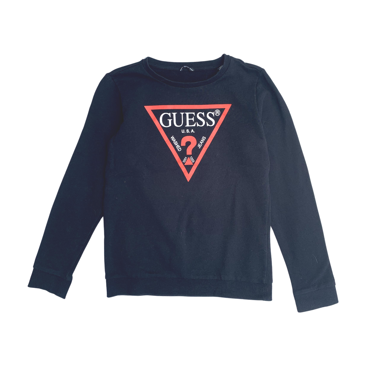 GUESS - PULL - NOIR - 12 ANS