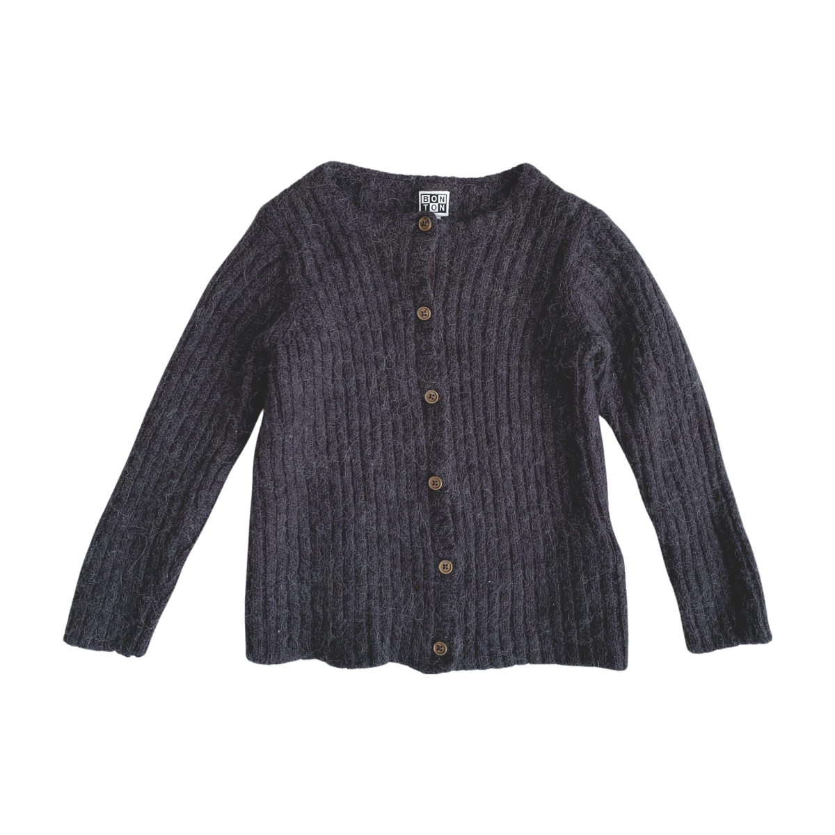 BONTON - CARDIGAN - GRIS - 8 ANS