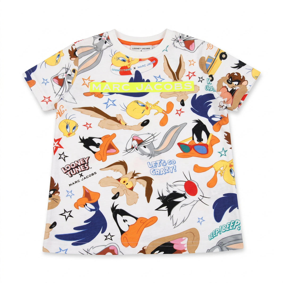 MARC JACOBS - T-SHIRT - BLANC - 6 ANS