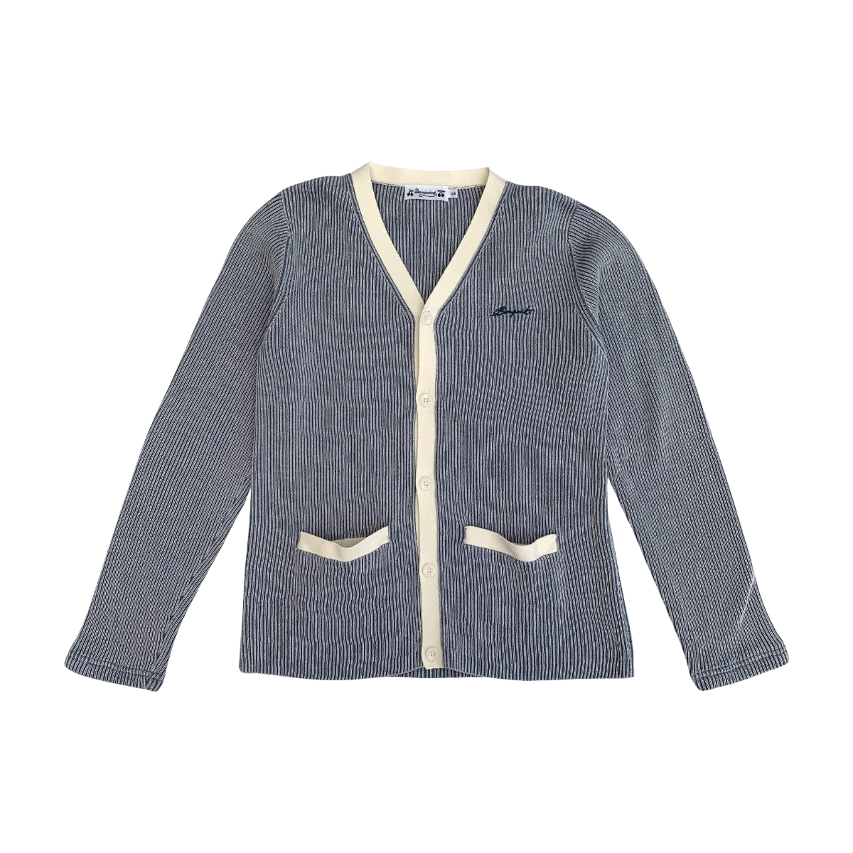 BONPOINT - CARDIGAN - BLEU - 12 ANS