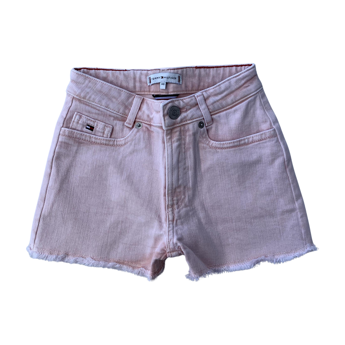 TOMMY HILFIGER - SHORT - ROSE - 10 ANS