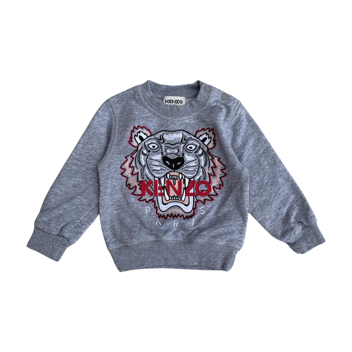 KENZO - PULL - GRIS - 24 MOIS