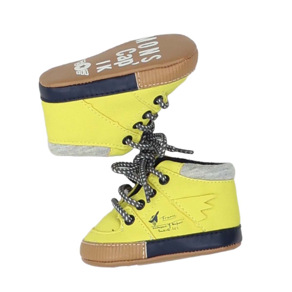 IKKS - BASKETS - JAUNE - 15