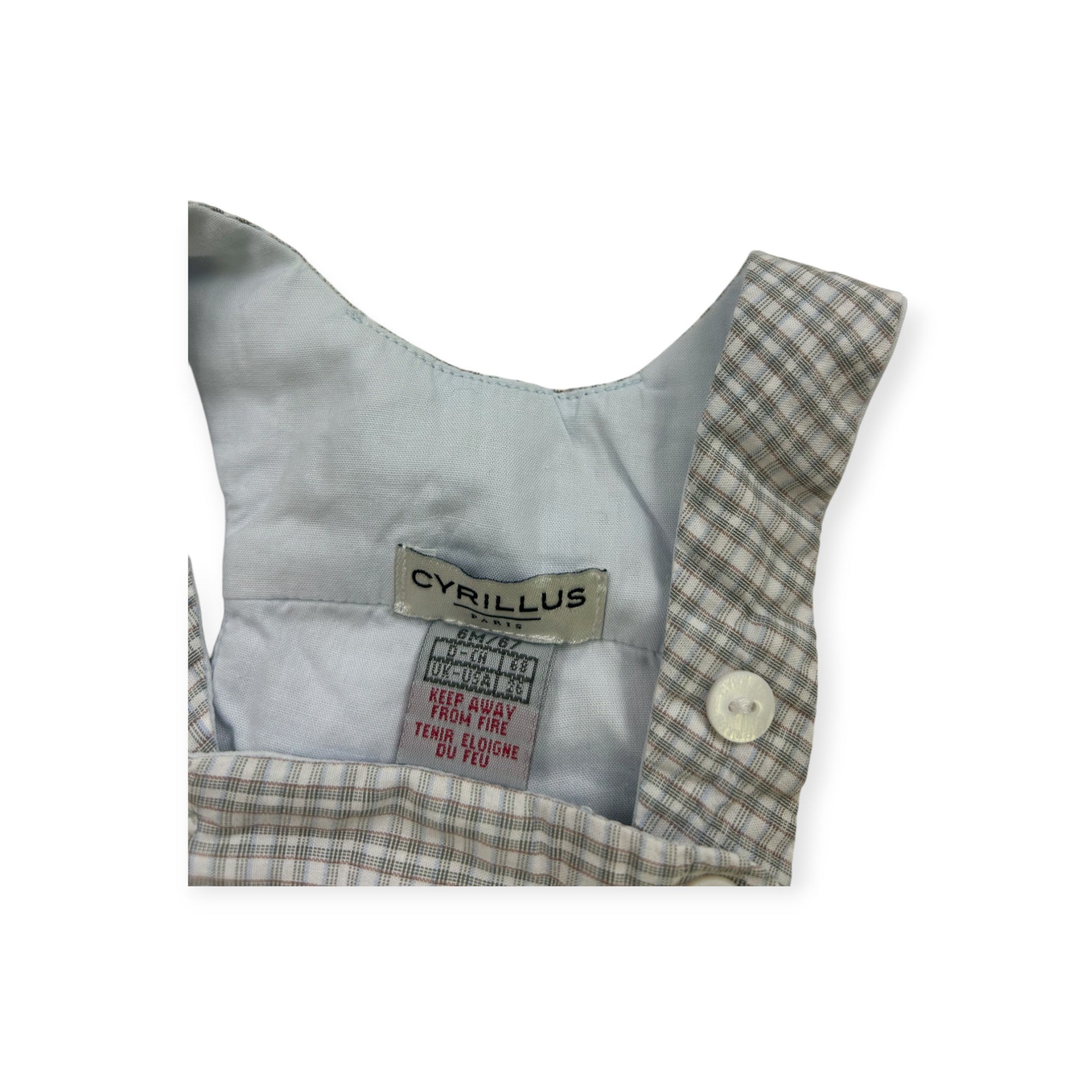 CYRILLUS - OVERALLS - 6 MONTHS