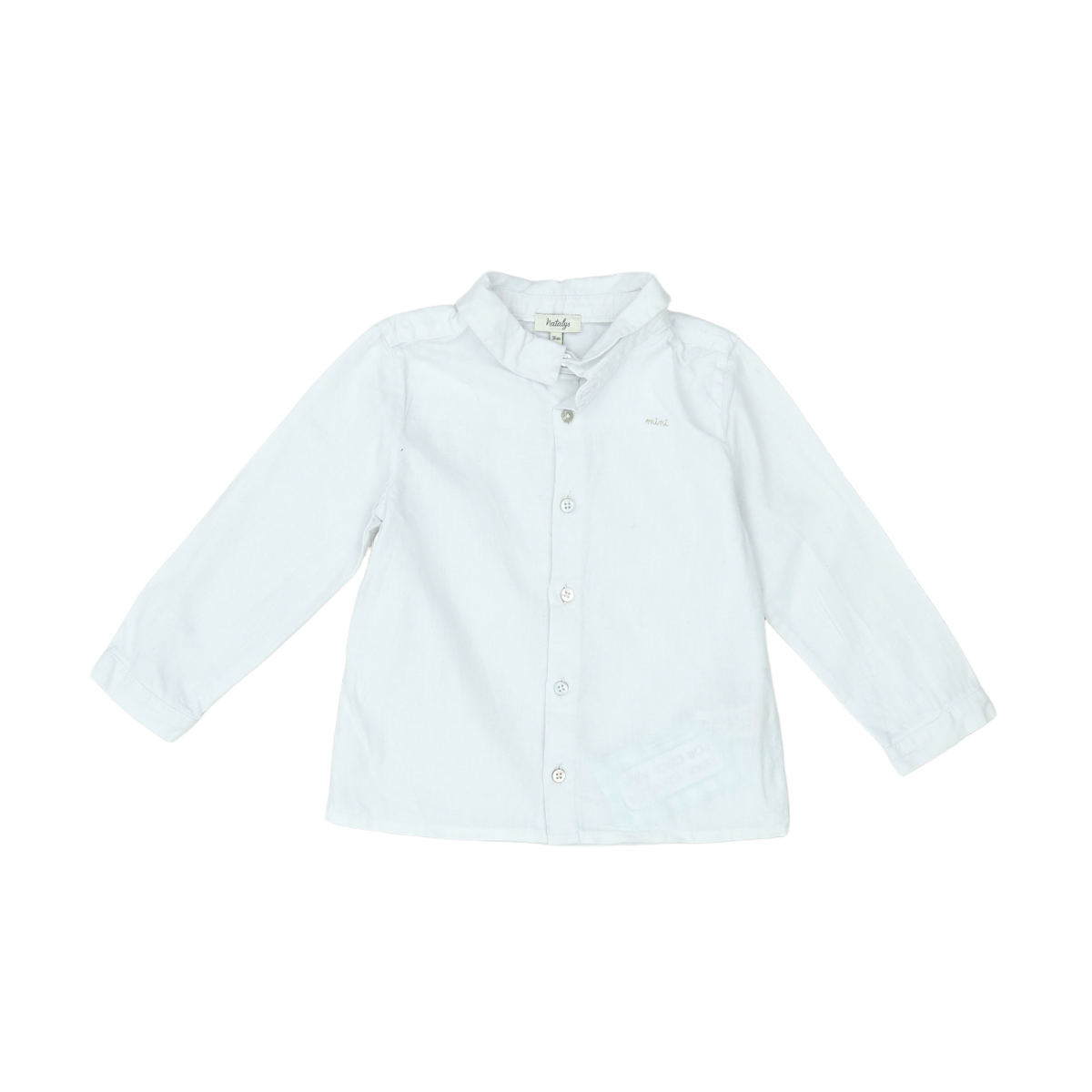 NATALYS - CHEMISE - BLANC - 3 ANS