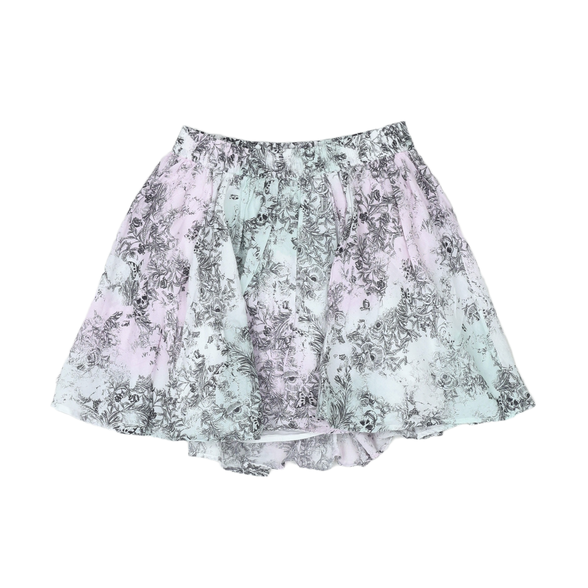 ZADIG & VOLTAIRE - JUPE - BLANC, ROSE - 8 ANS