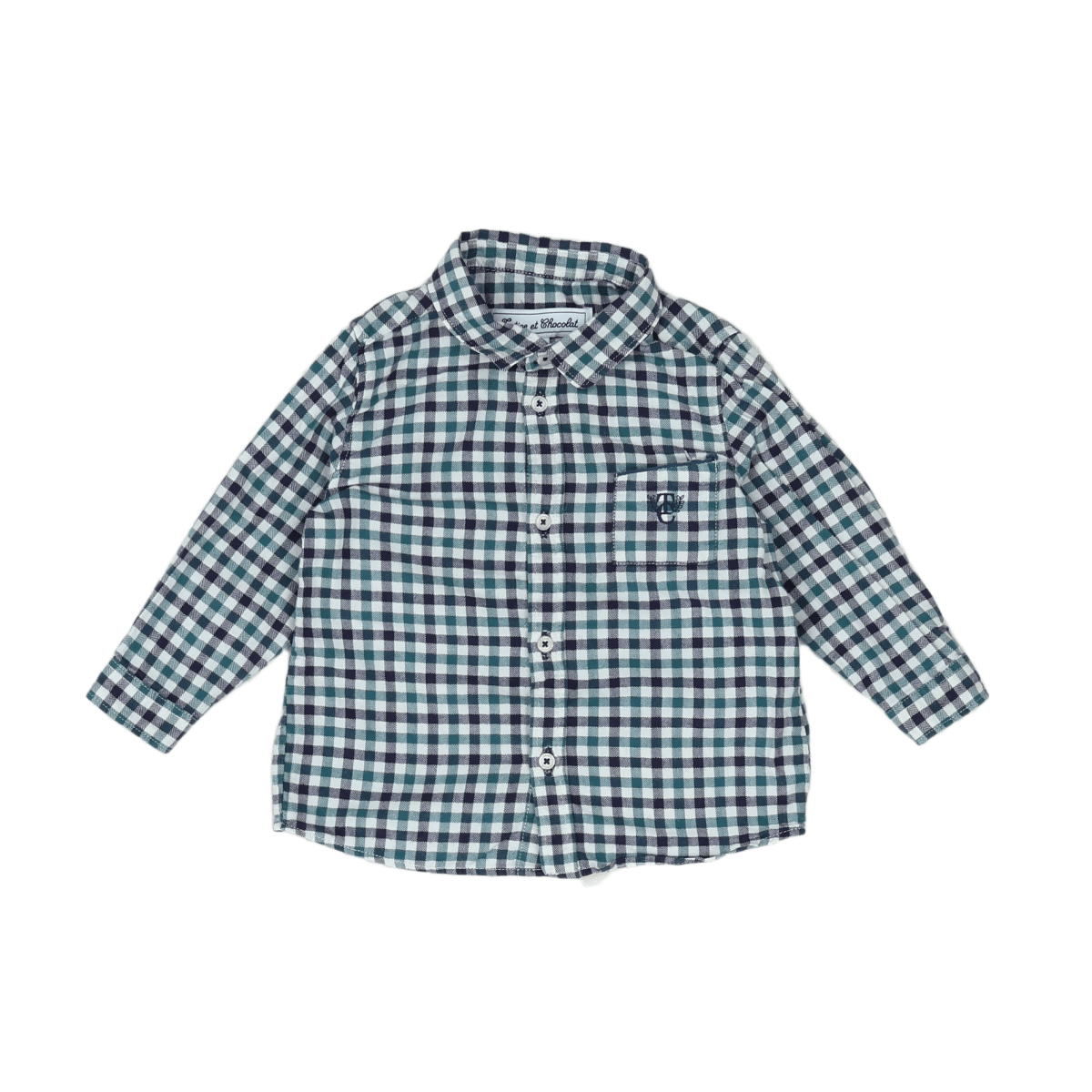 TARTINE & CHOCOLAT - CHEMISE - BLEU, BLANC - 18 MOIS