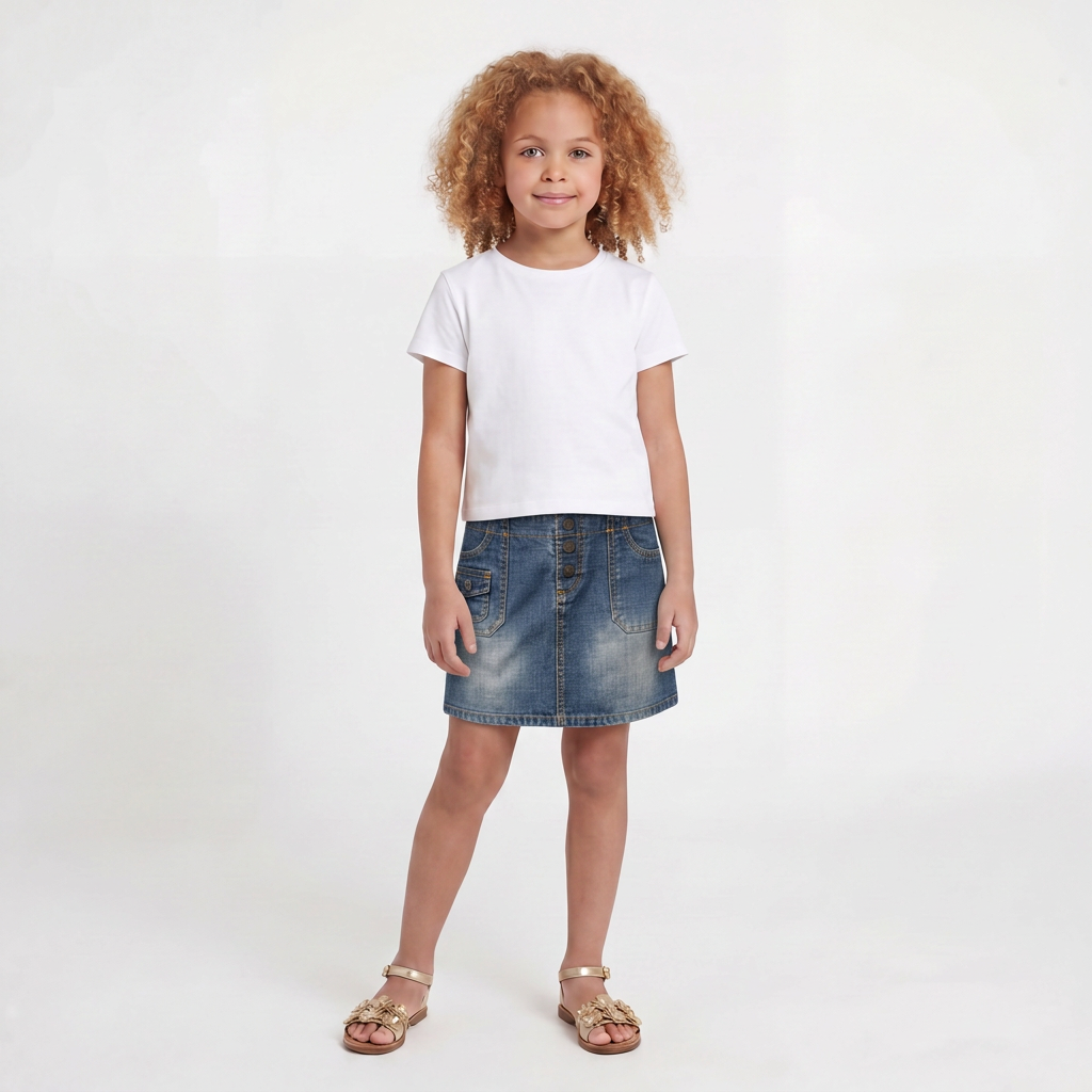BONPOINT - JUPE - BLEU - 10 ANS