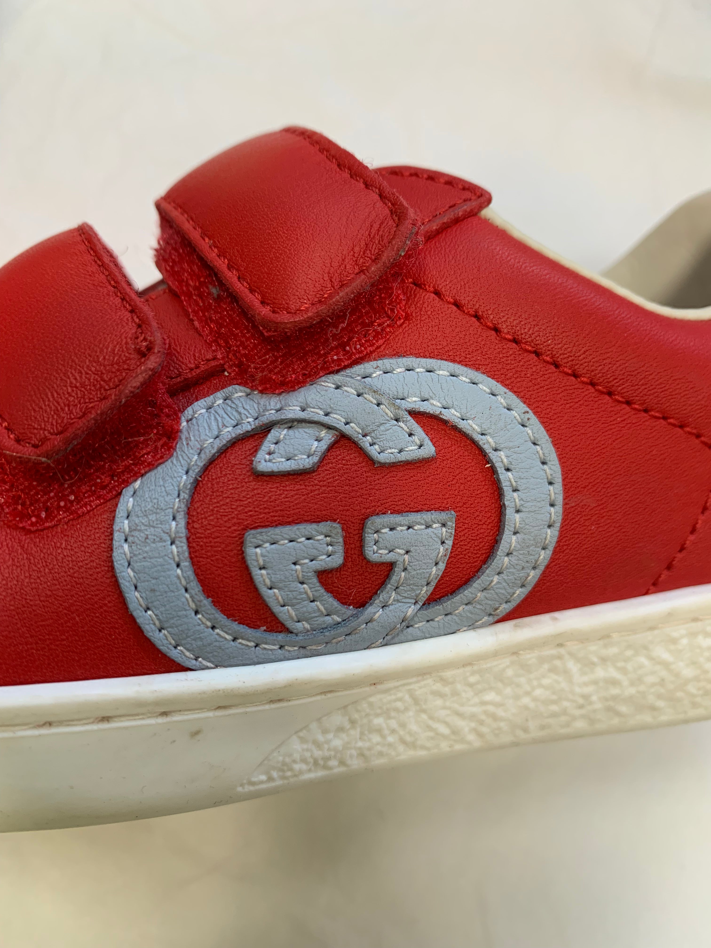 GUCCI - BASKETS - ROUGE, VERT - 25