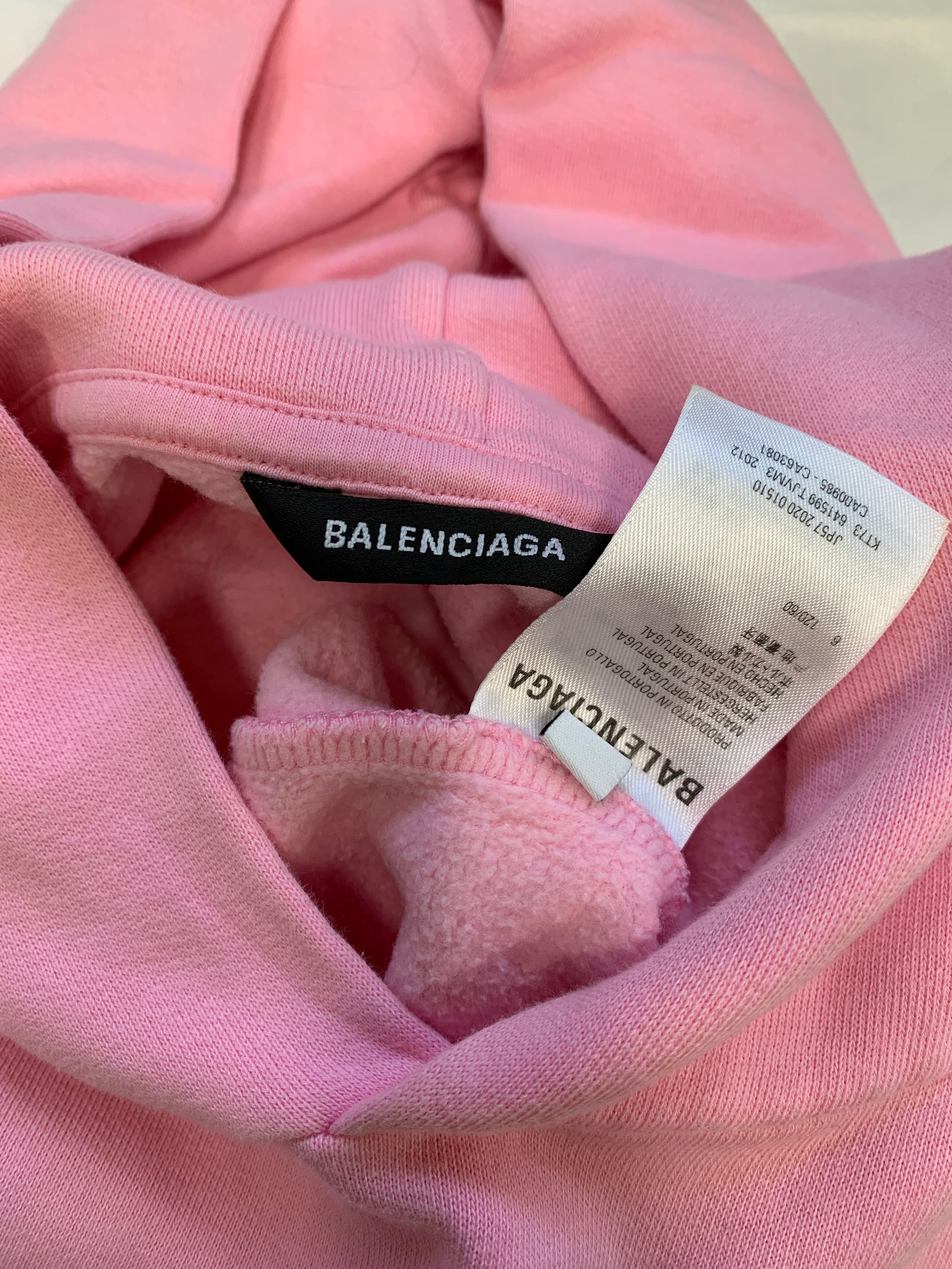 BALENCIAGA - SWEAT - ROSE - 6 ANS
