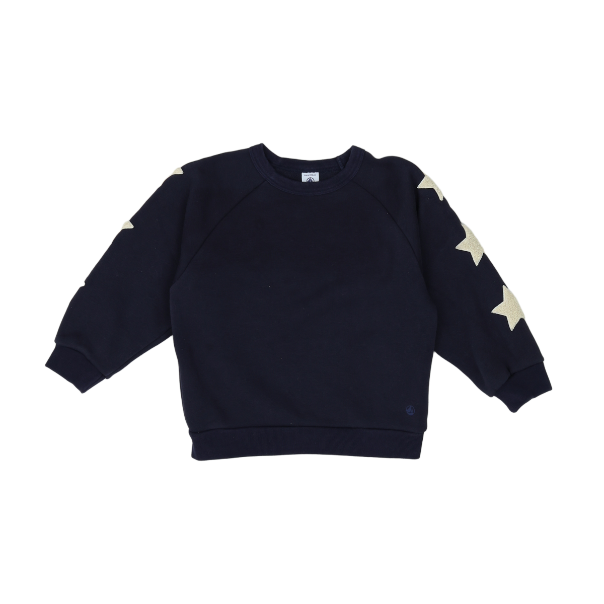 PETIT BATEAU - PULL - BLEU, BLANC - 6 ANS
