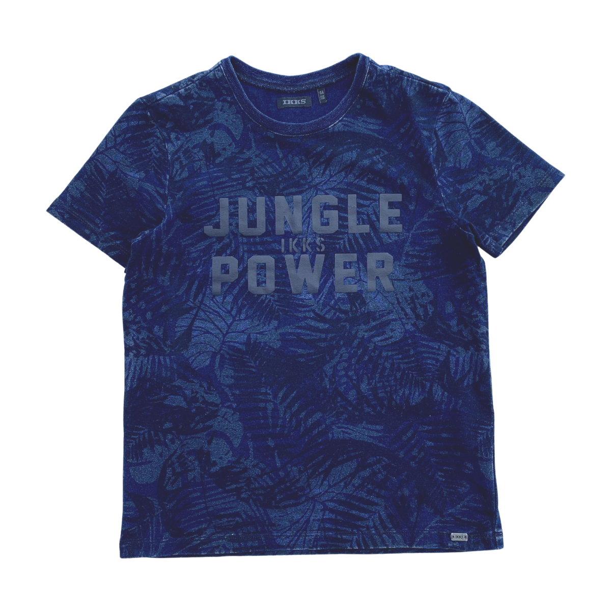IKKS - T-SHIRT - BLEU - 6 ANS