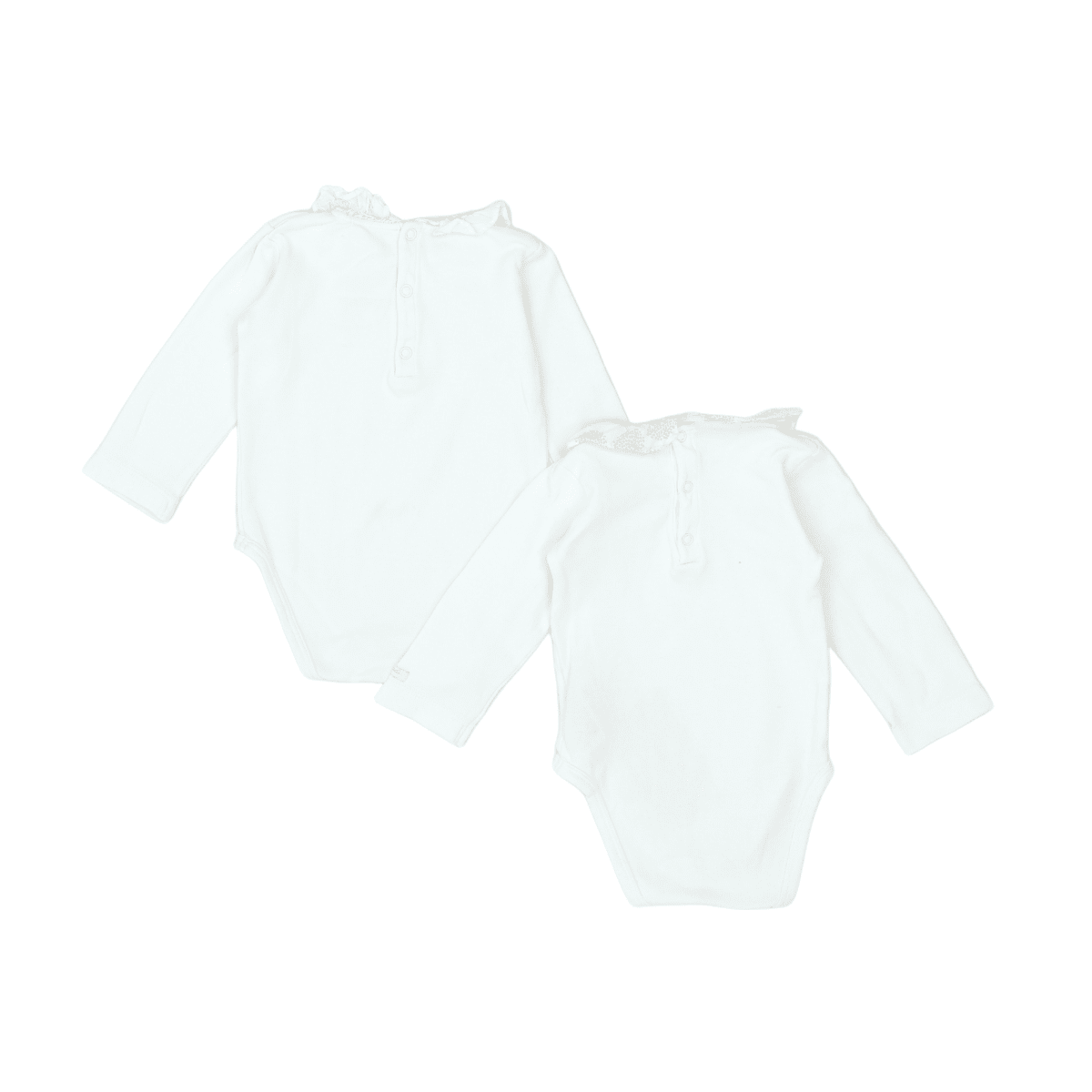 JACADI - ENSEMBLE BODY - BLANC - 12 MOIS