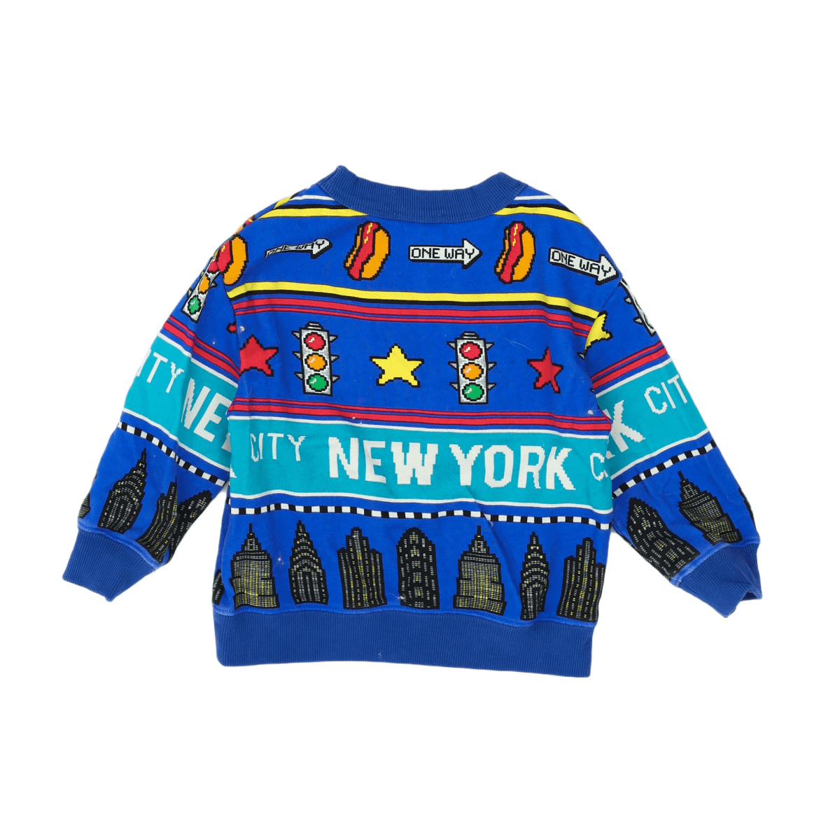 MARC JACOBS - PULLOVER - BLAU, MEHRFARBIG - 3 JAHRE