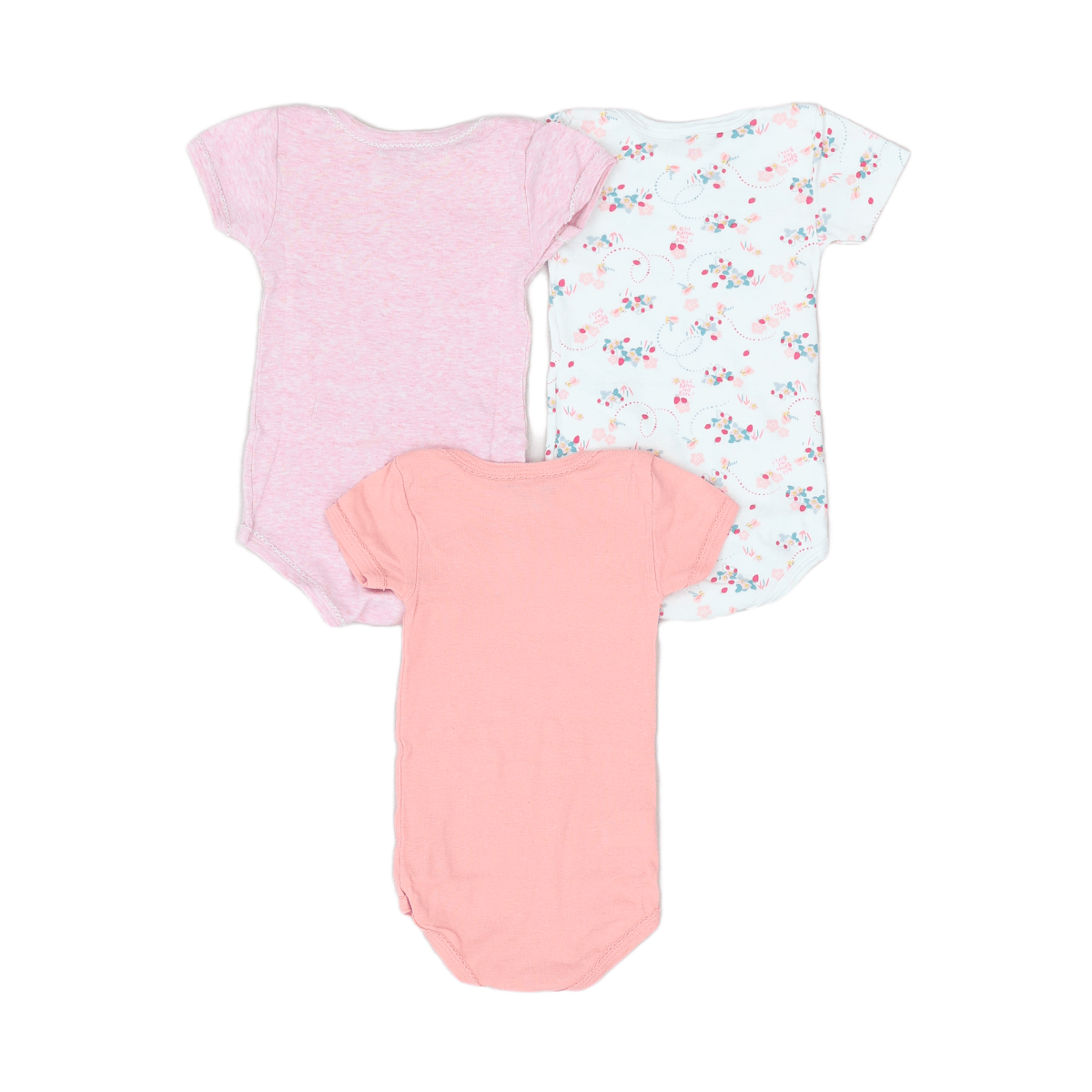 KLEINES BOOT - SET - ROSA - 12 MONATE