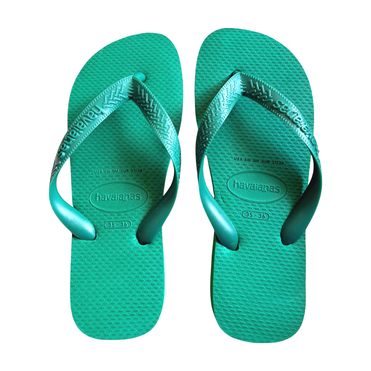 HAVAIANAS - TONGS - VERT -  35