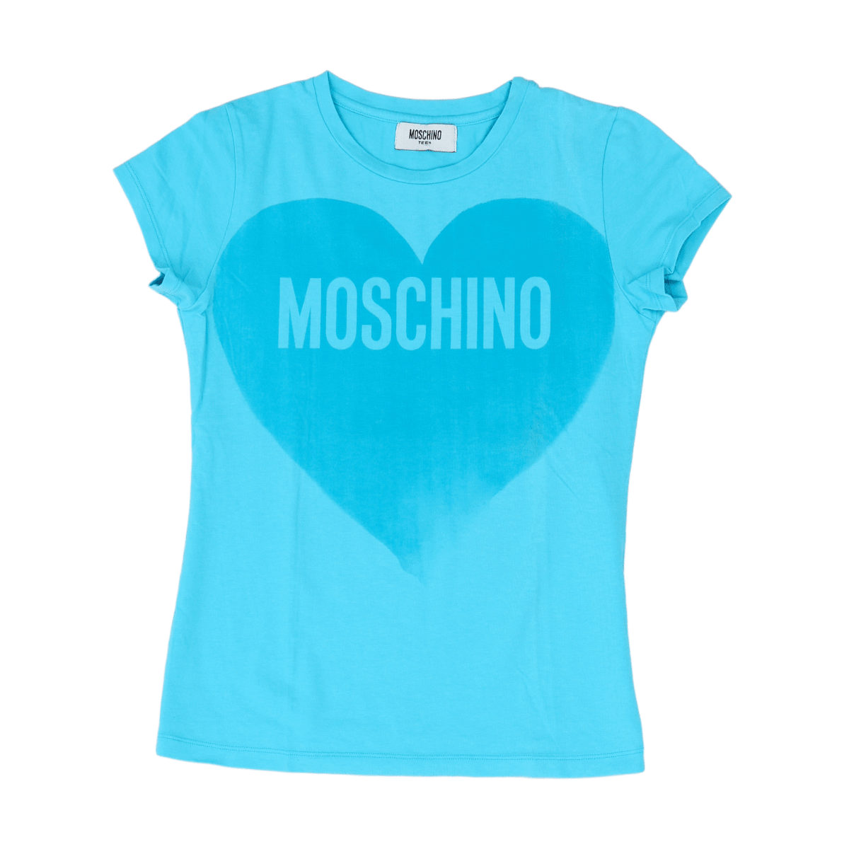 MOSCHINO - T-SHIRT - BLEU - 12 ANS