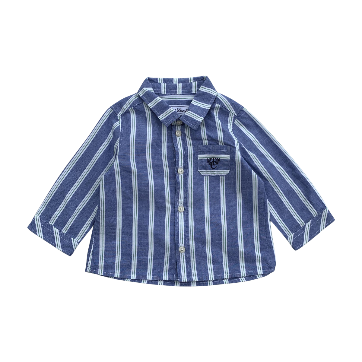 TARTINE & CHOCOLAT - CHEMISE - BLEU - 6 MOIS