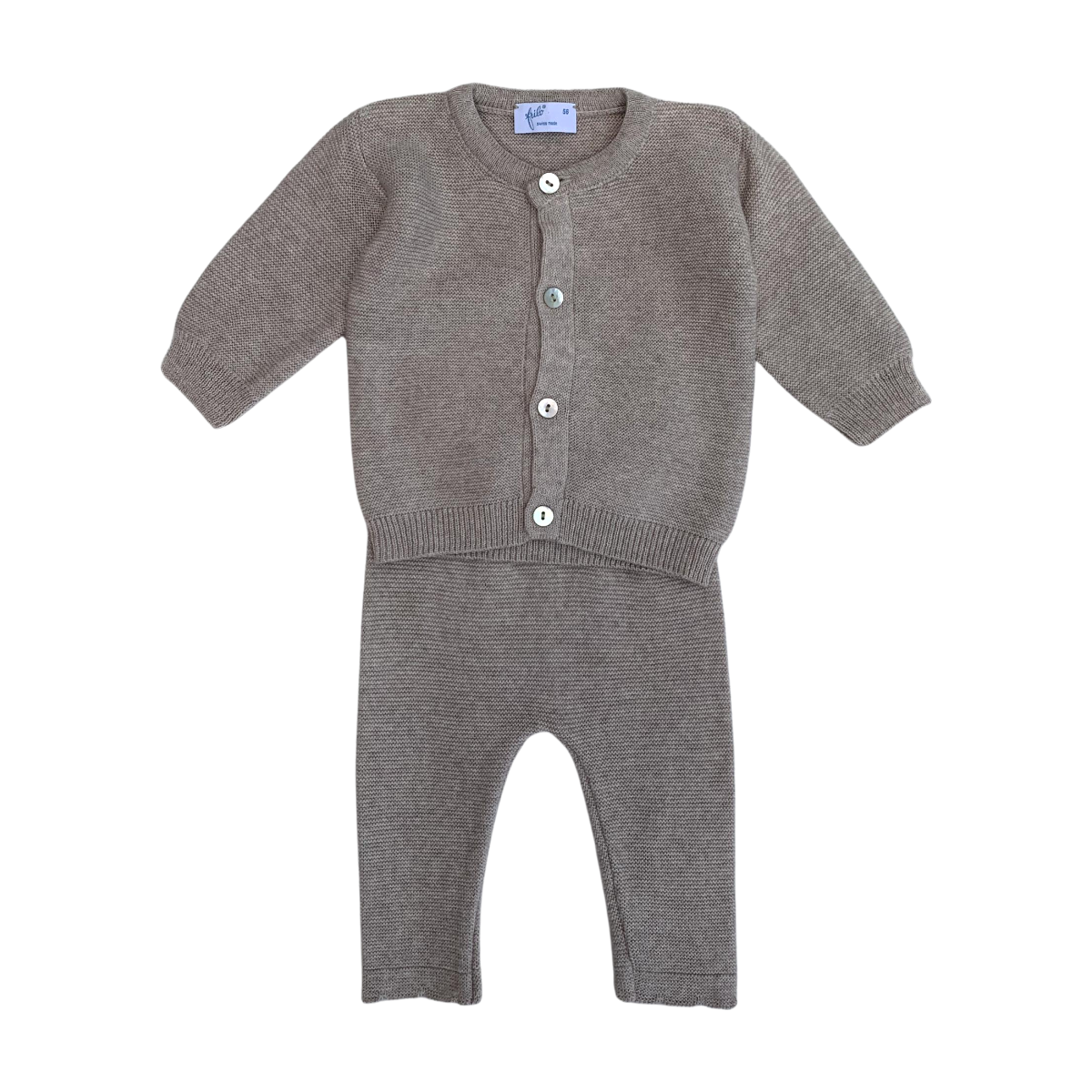 FRILO SWISS MADE - ENSEMBLE - BEIGE - 1 MOIS