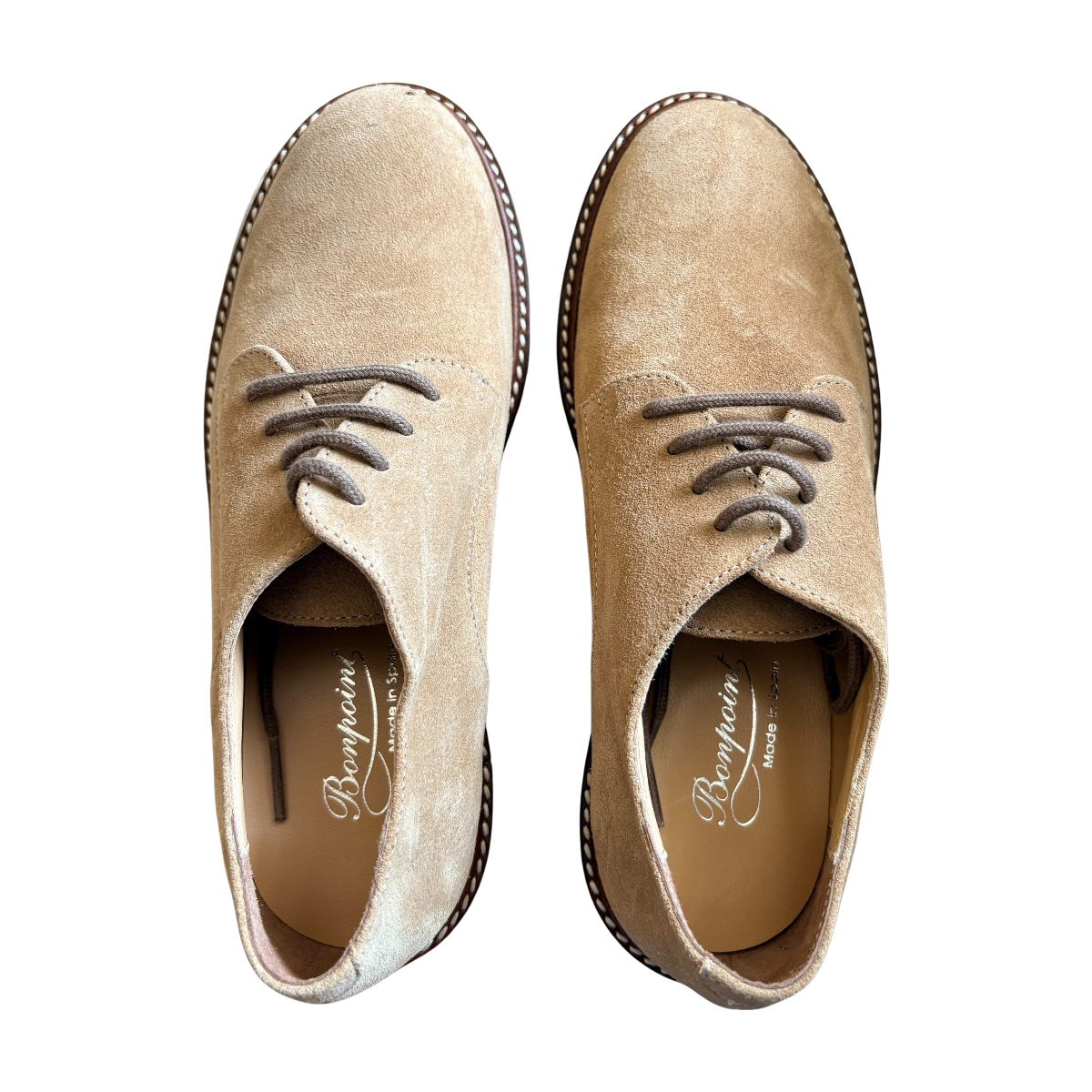 BONPOINT - DERBIES - BEIGE -  36