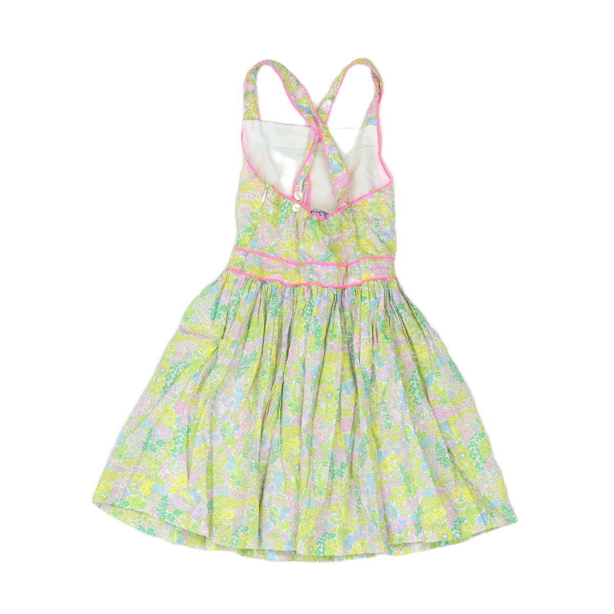JACADI - ROBE - VERT - 6 ANS