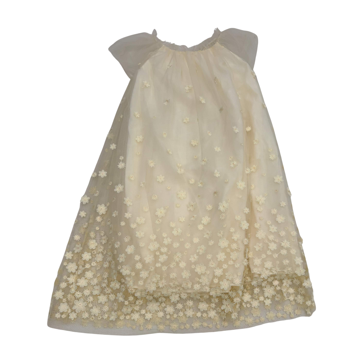 BONPOINT - ROBE - BEIGE - 14 ANS