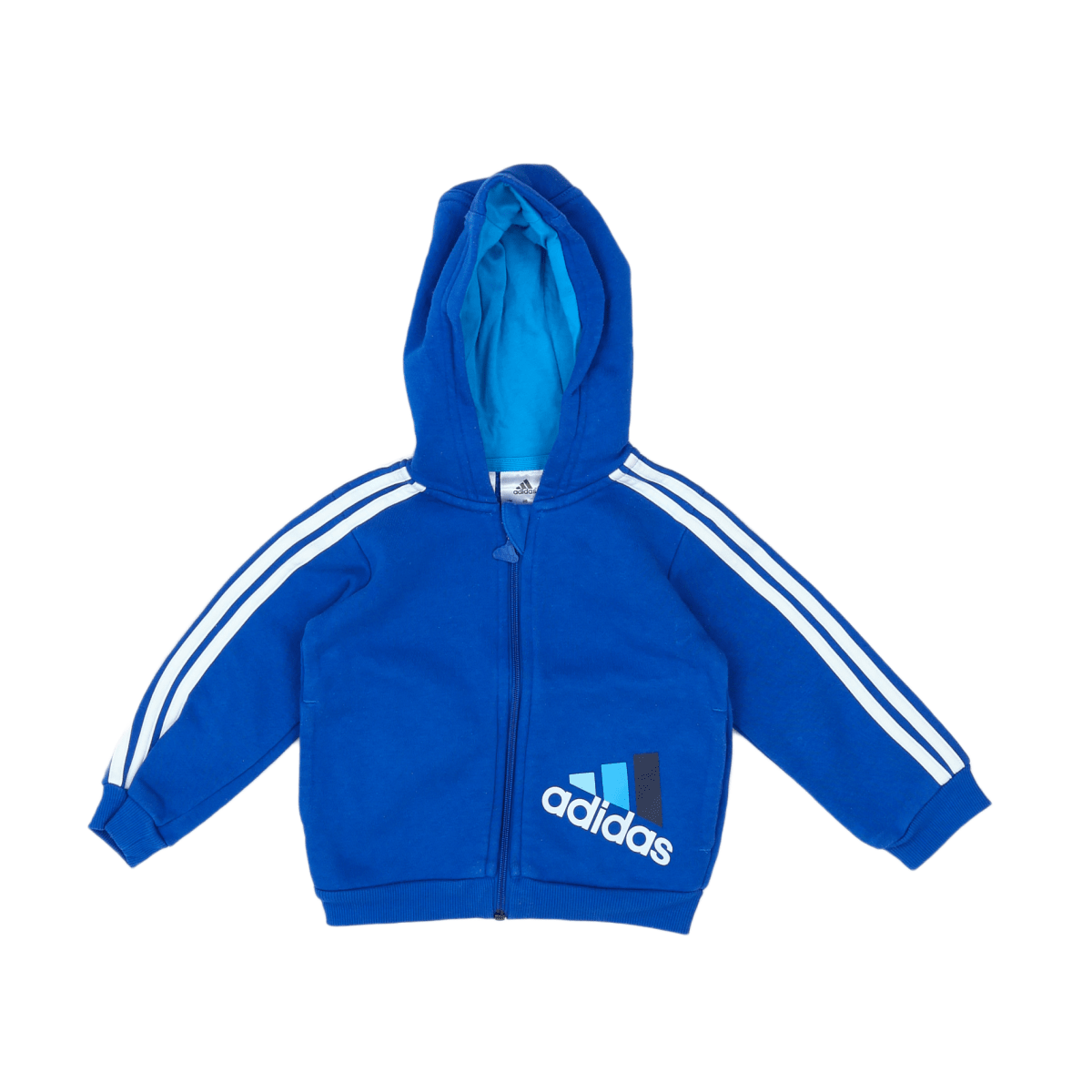 ADIDAS - SWEAT - BLEU, BLANC - 6 MOIS
