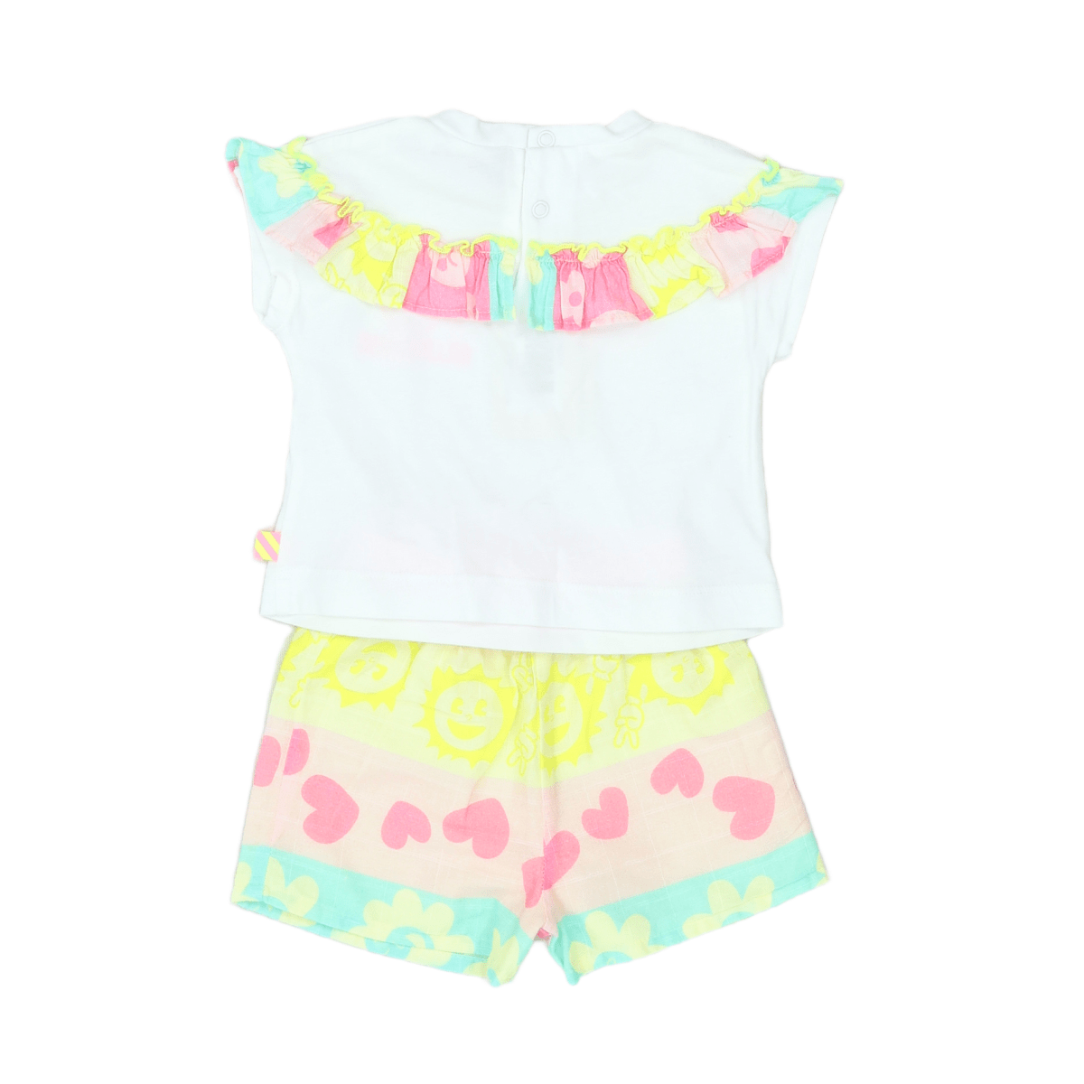 BILLIEBLUSH - SET - WEISS, ROSA - 9 MONATE