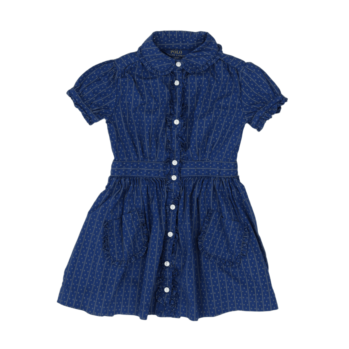 RALPH LAUREN - ROBE - BLEU - 3 ANS