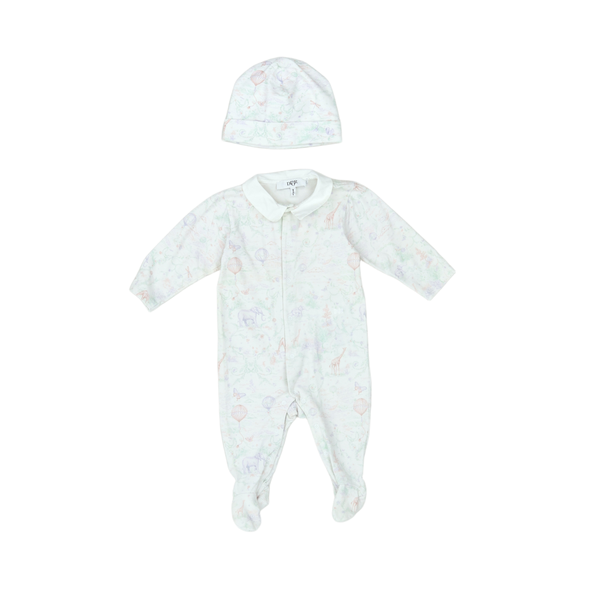 DIOR - PYJAMA - BLANC, MULTICOLORE - 6 MOIS