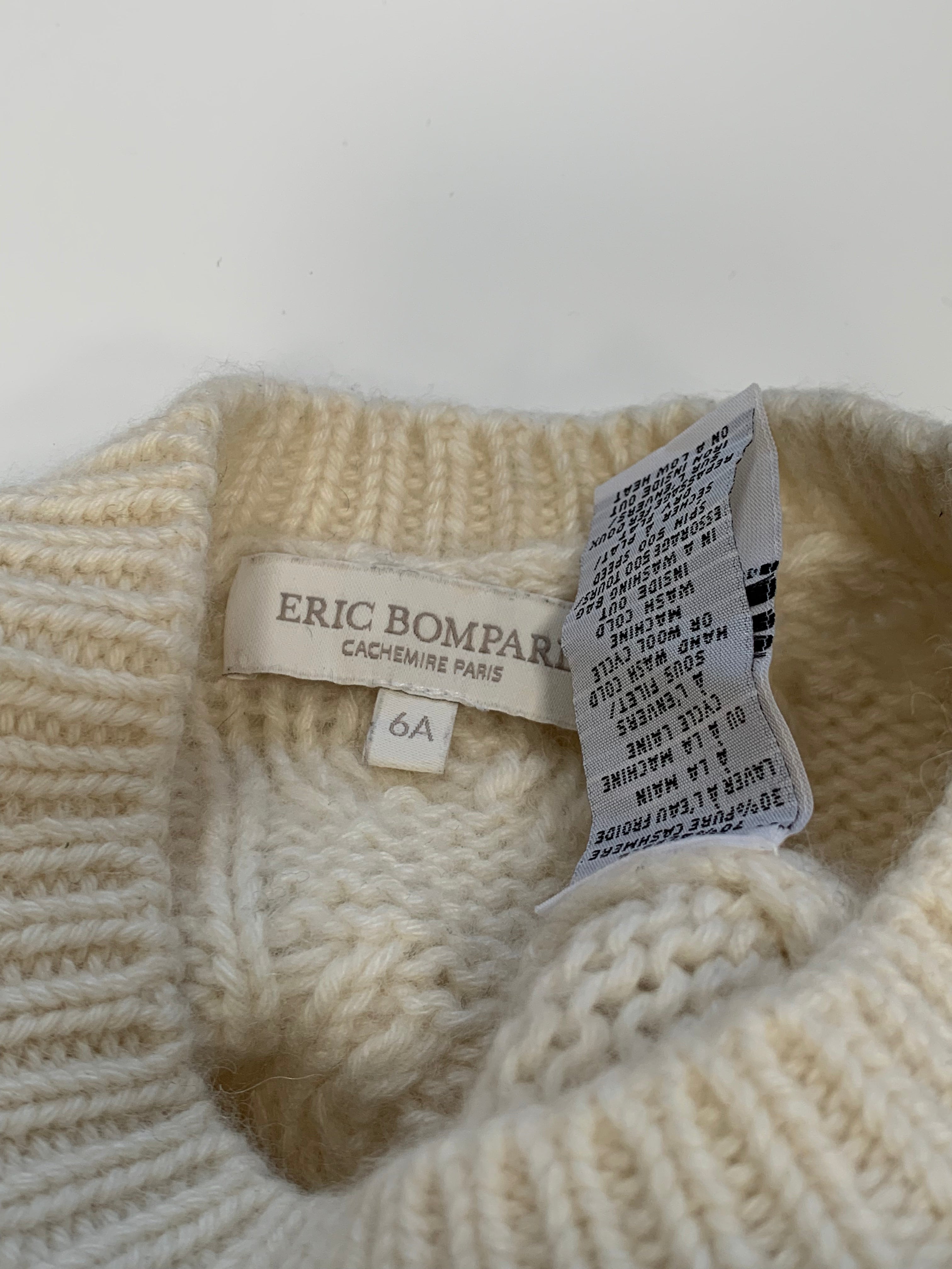 ERIC BOMPARD - SWEATER - BEIGE - 6 YEARS