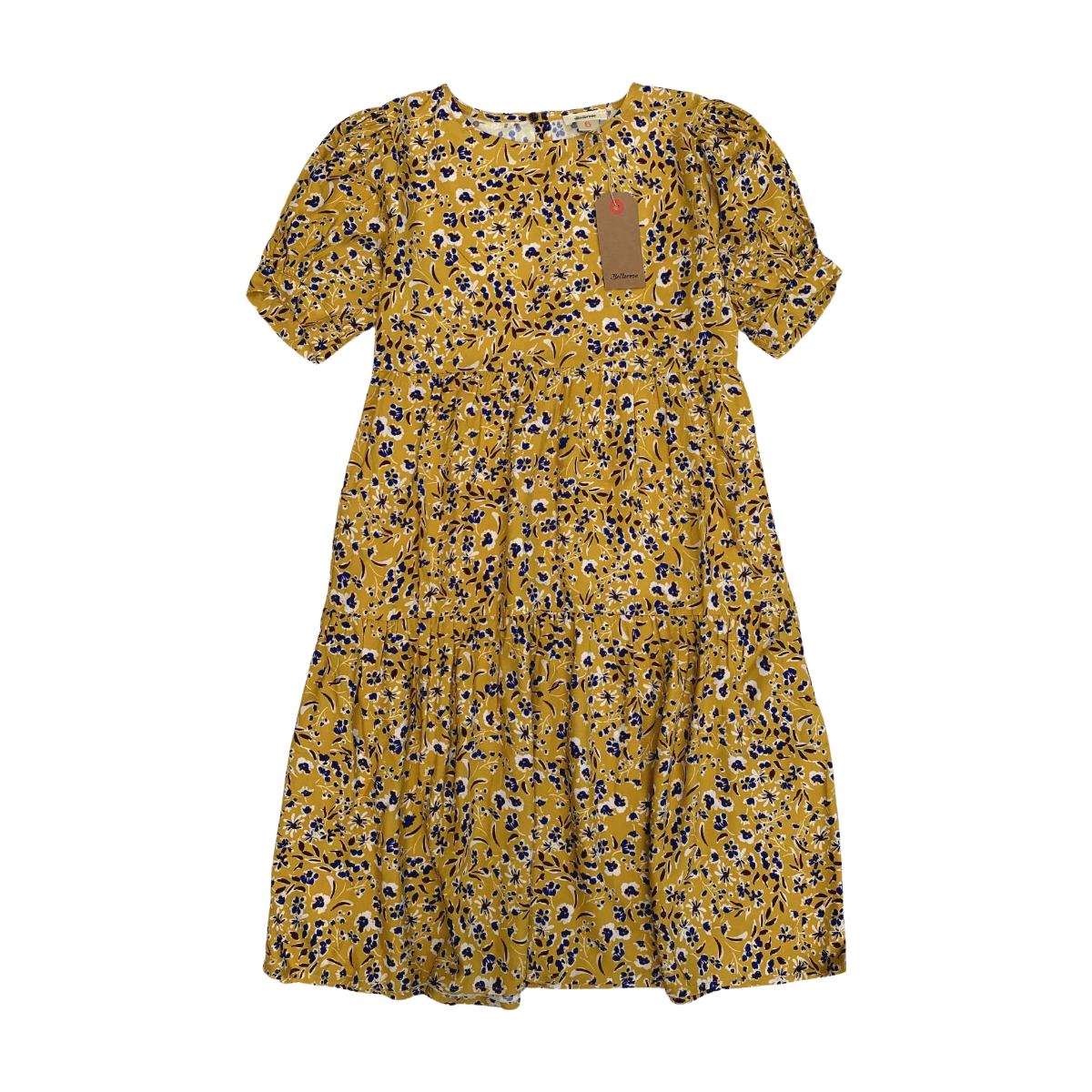BELLEROSE - ROBE - ORANGE - 6 ANS