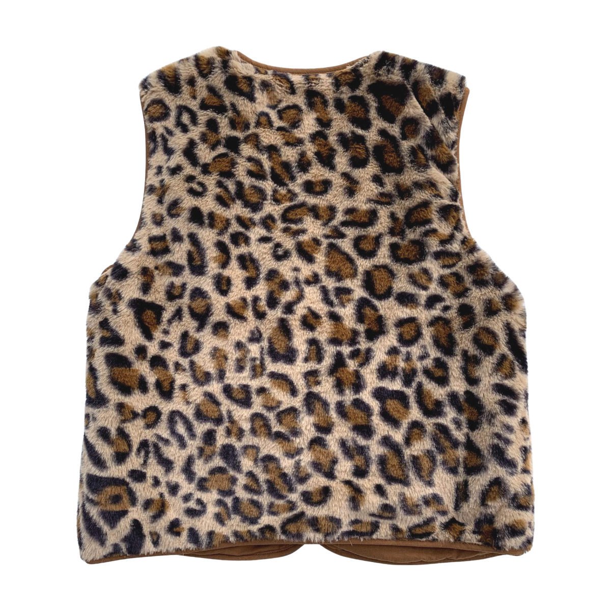 BONTON - BLOUSON SANS MANCHE - MARRON - 12 ANS