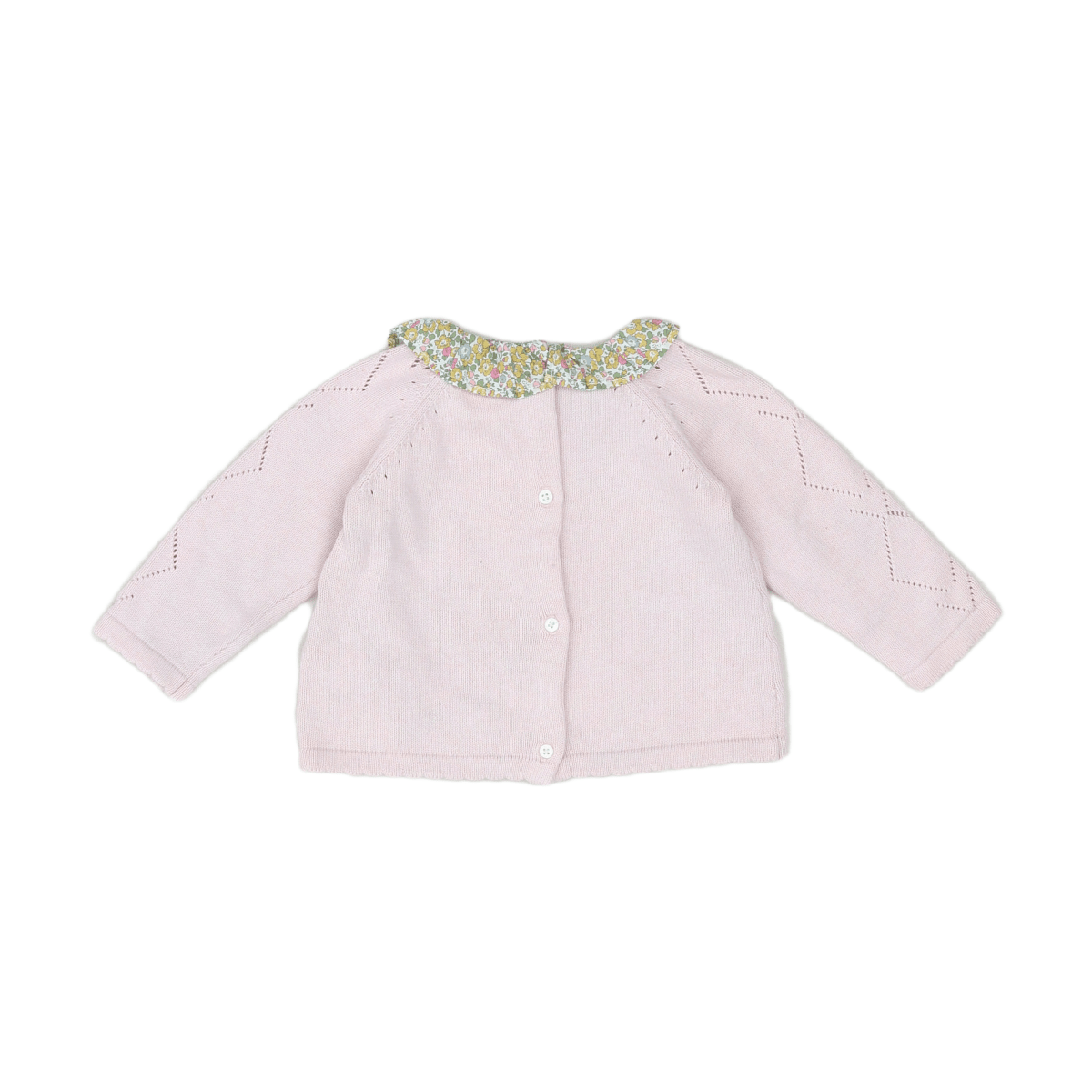 CYRILLUS - SWEATER - PINK - 12 MONTHS