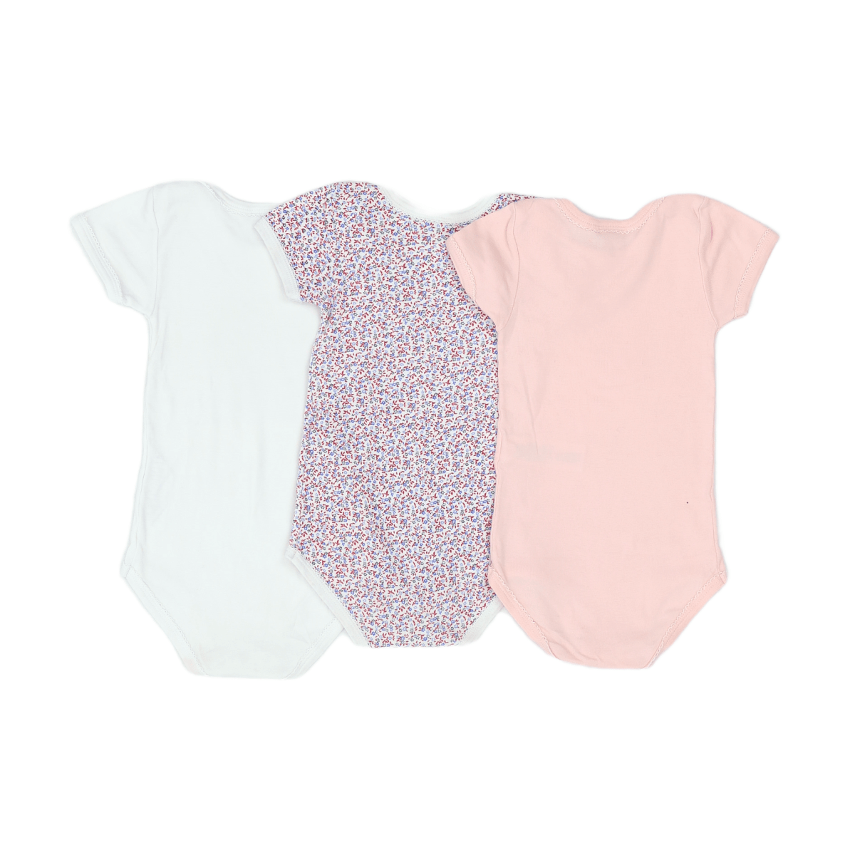 PETIT BATEAU - ENSEMBLE - ROSE, BLANC - 24 MOIS