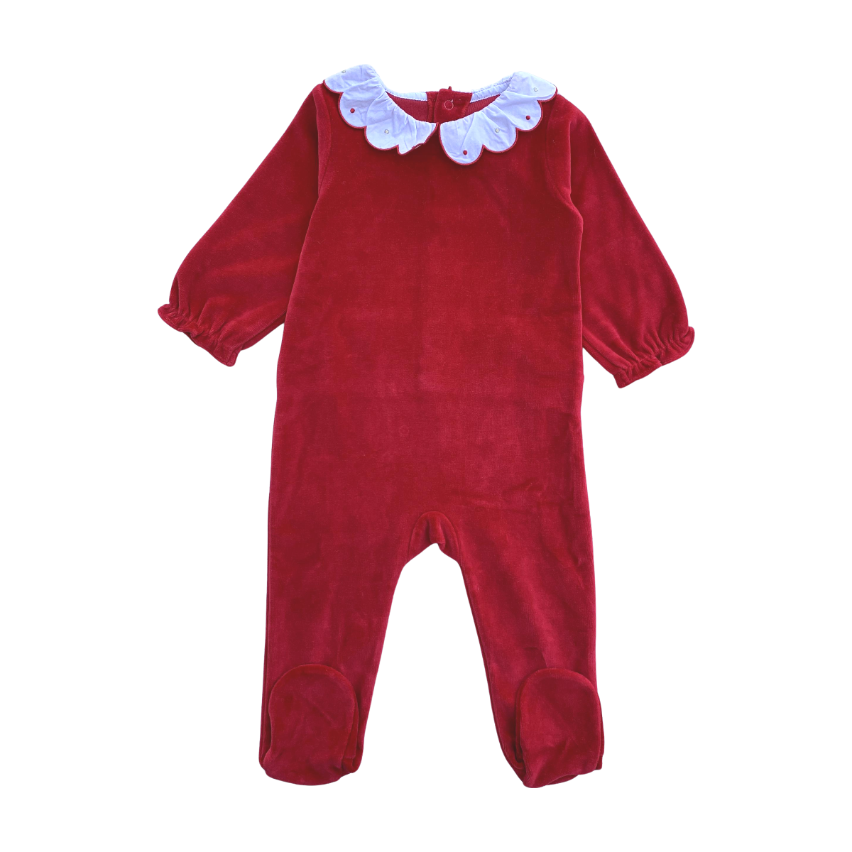 JACADI - PYJAMA - ROUGE - 12 MOIS