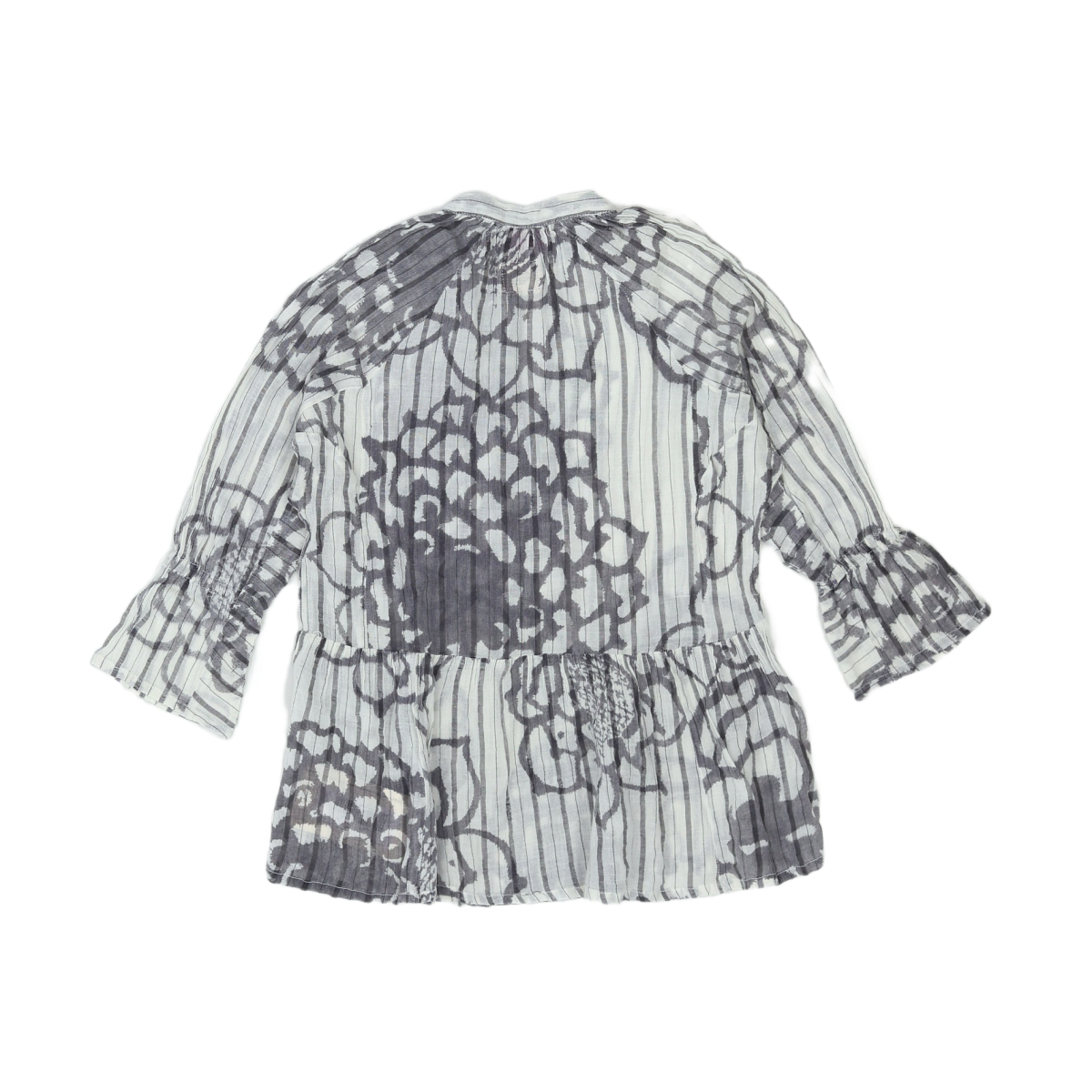 ANTIK BATIK - BLOUSE - BLANC, GRIS - 6 ANS