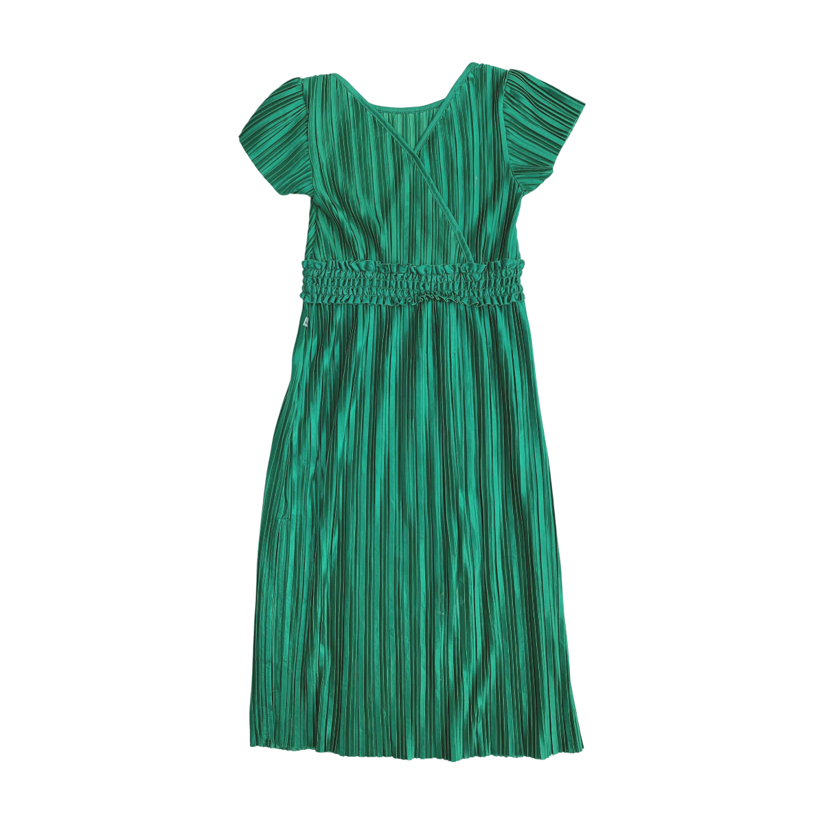 IKKS - ROBE - VERT - 4 ANS