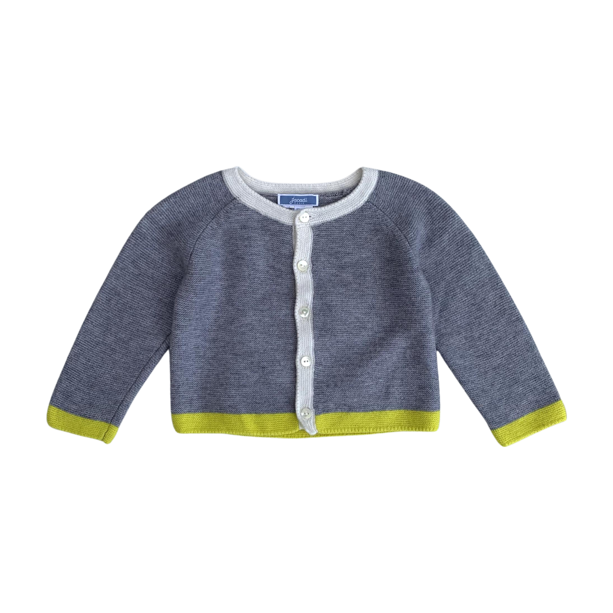 JACADI - CARDIGAN - GRIS - 12 MOIS