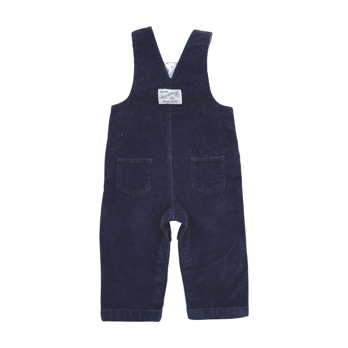 PETIT BATEAU - SALOPETTE - BLEU - 6 MOIS